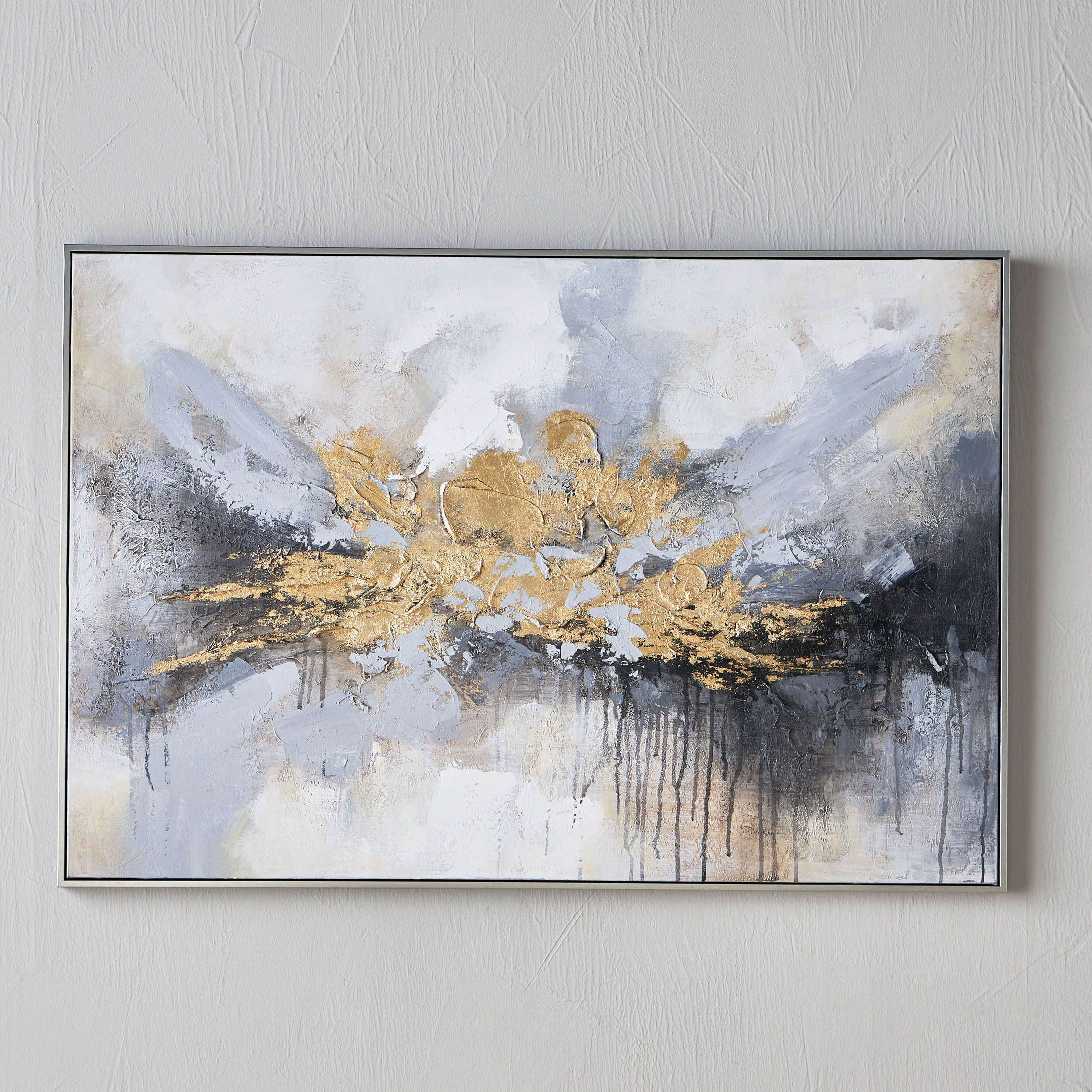 زينة حائط كانفاس مؤطرة مرسومة يدويًا - ريما - 120x80 سم-household-walldecorandmirrors-wallart-image-4
