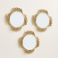 Xolani 3-Piece Mirrored Decorative Wall Accent Set - 25x25 cm-household-walldecorandmirrors-wallaccents-image-1