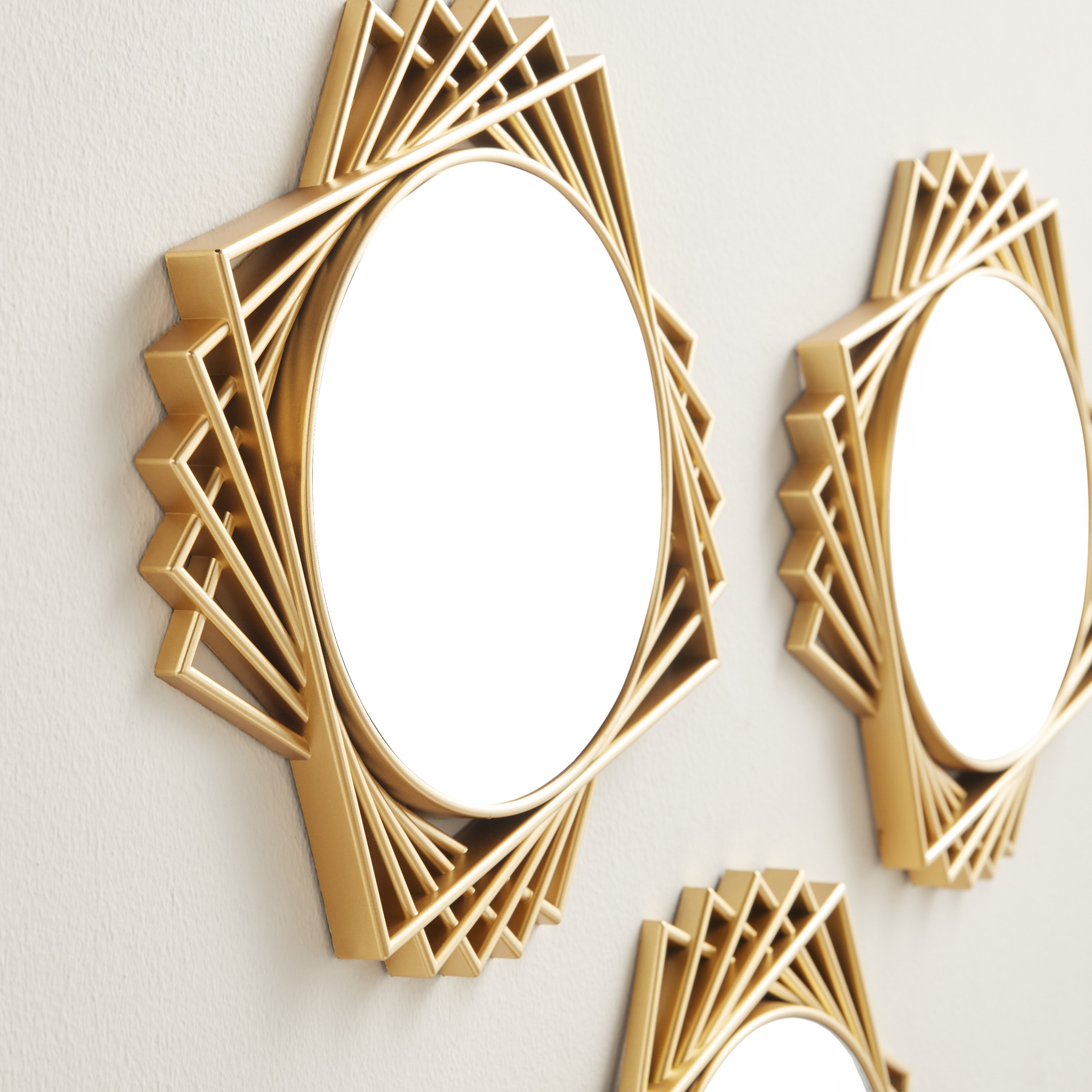 Xolani 3-Piece Mirrored Decorative Wall Accent Set - 25x25 cm-household-walldecorandmirrors-wallaccents-image-3