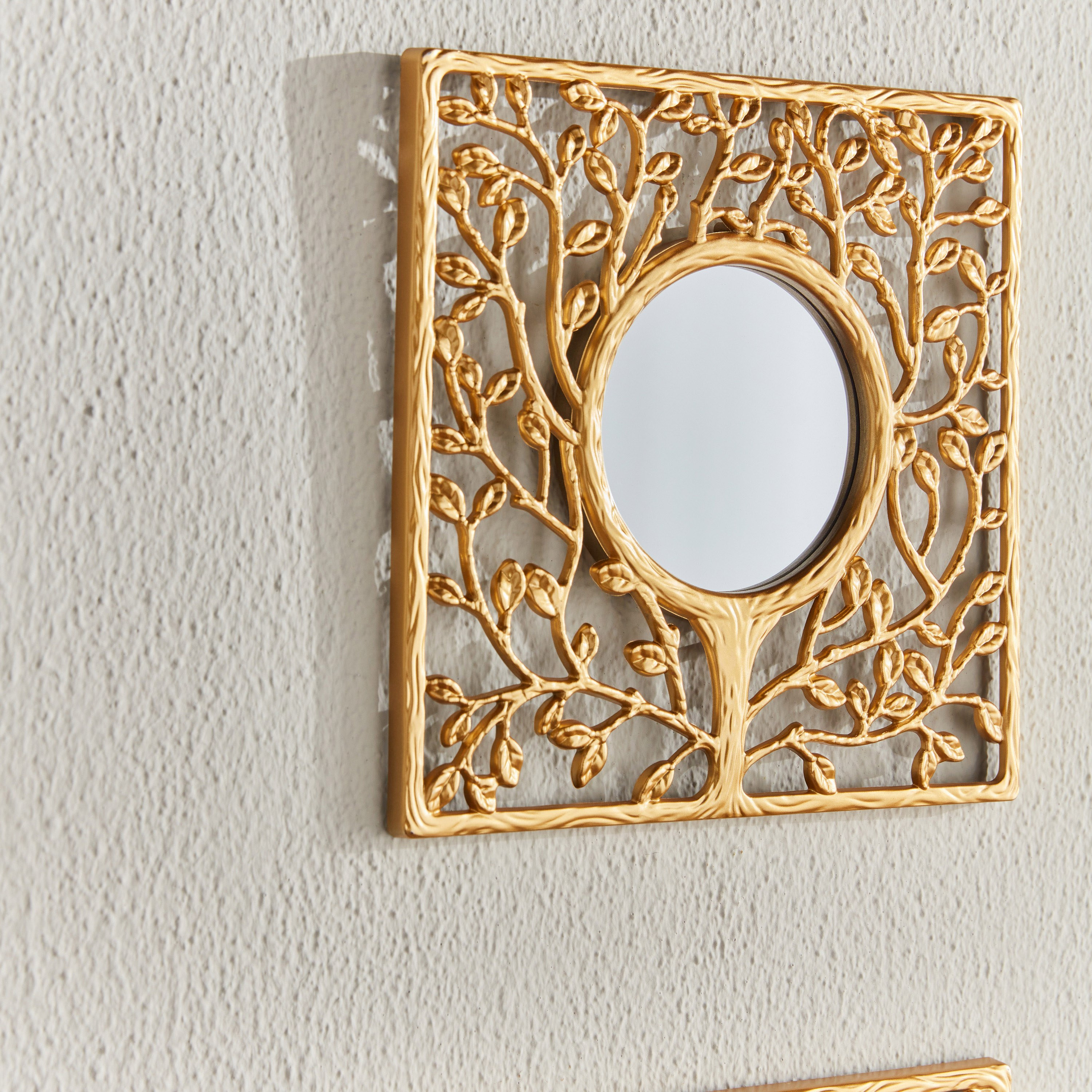 Tanisha 3-Piece Mirrored Decorative Wall Accent Set - 25x25 cm-household-walldecorandmirrors-wallaccents-image-3