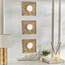 طقم زينة حائط بمرآة 3 قطع - تانيشا - 25x25 سم-household-walldecorandmirrors-wallaccents-image-1