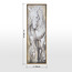 زينة حائط كانفاس مؤطرة مرسومة يدويًا - آجرا - 60x180 سم-household-walldecorandmirrors-wallart-image-1