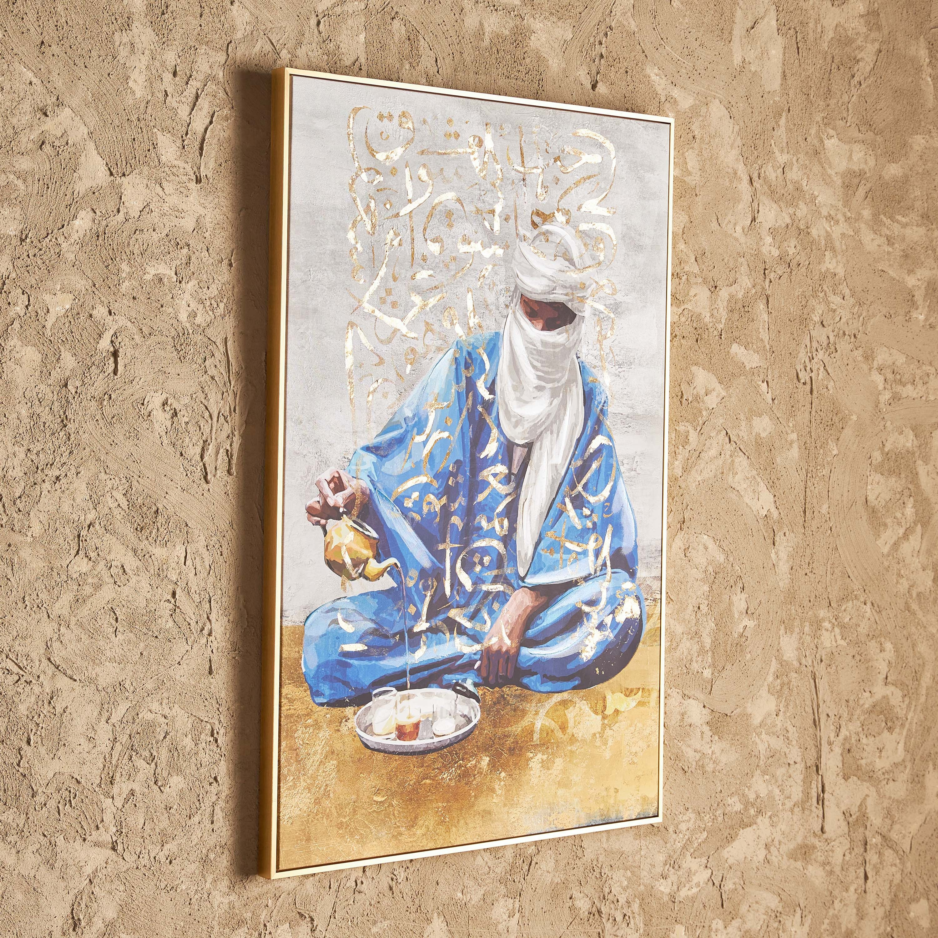 Kind Feelings Printed Framed Canvas Wall Art - 80x120 cm-household-walldecorandmirrors-wallart-image-2