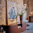 زينة حائط كانفاس مؤطرة بطبعات - كايند فيلينجس - 80x120 سم-household-walldecorandmirrors-wallart-image-2