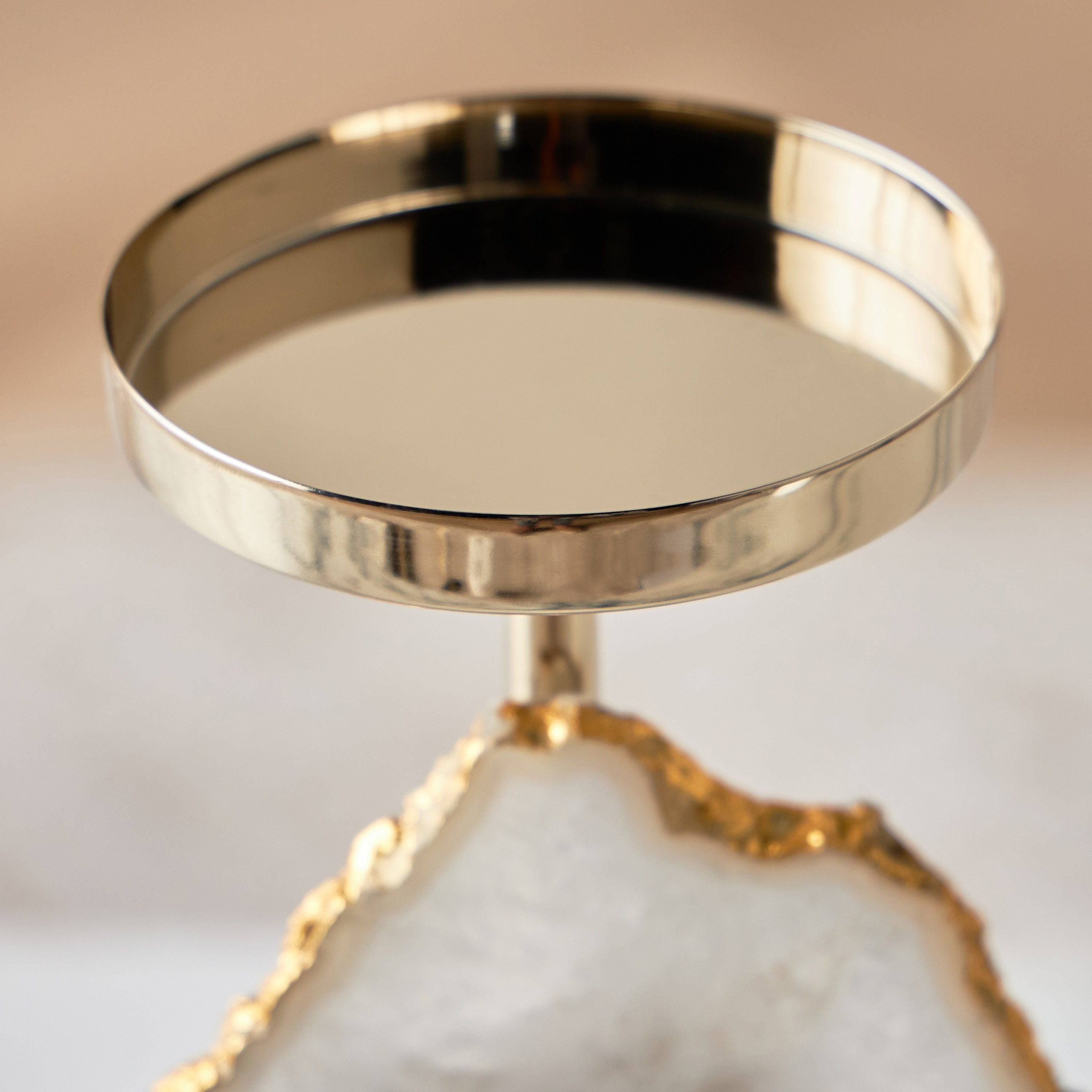 Sama Agate Pillar Candleholder-household-decor-candleholdersandlanterns-image-3