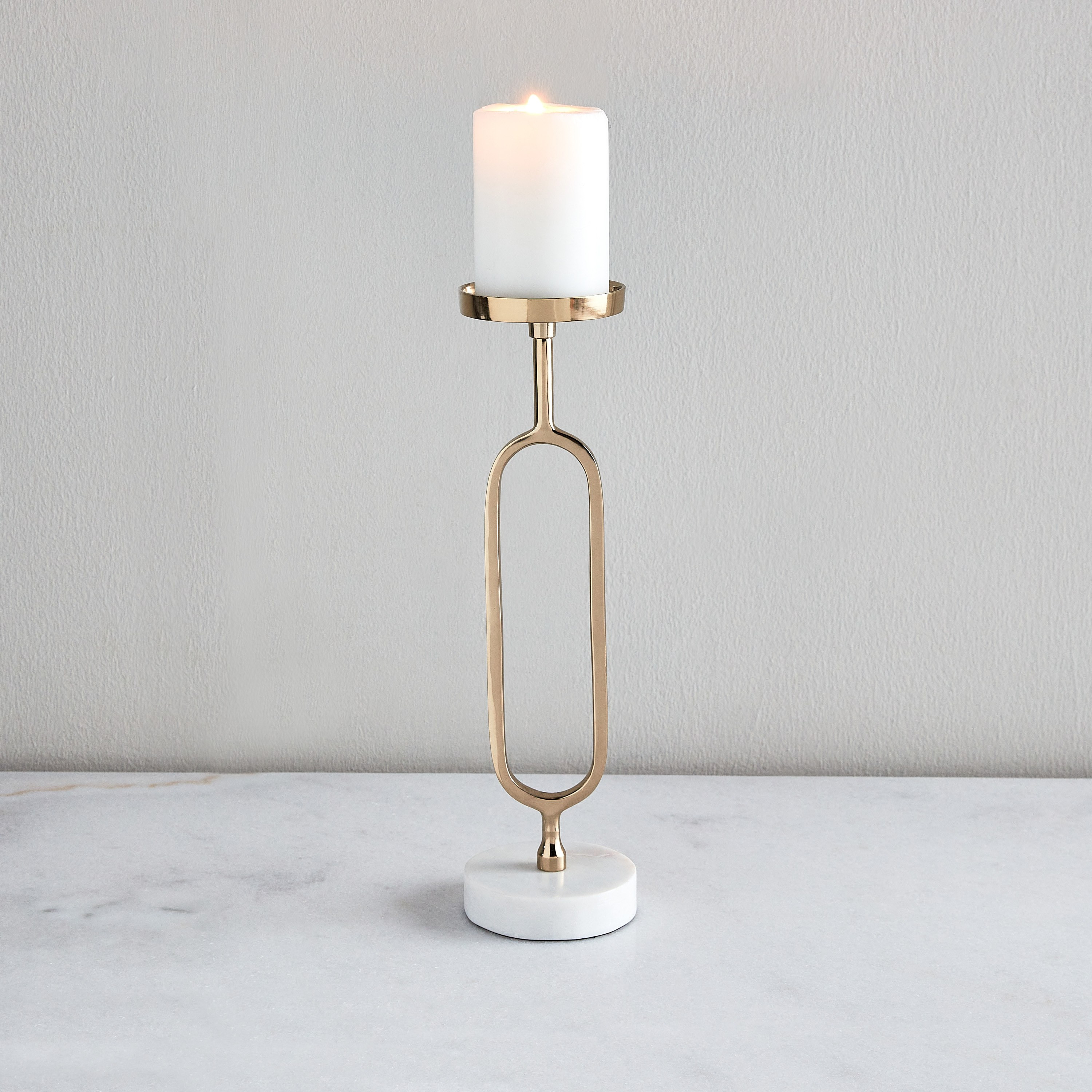 Faris Pillar Candleholder-household-decor-candleholdersandlanterns-image-2