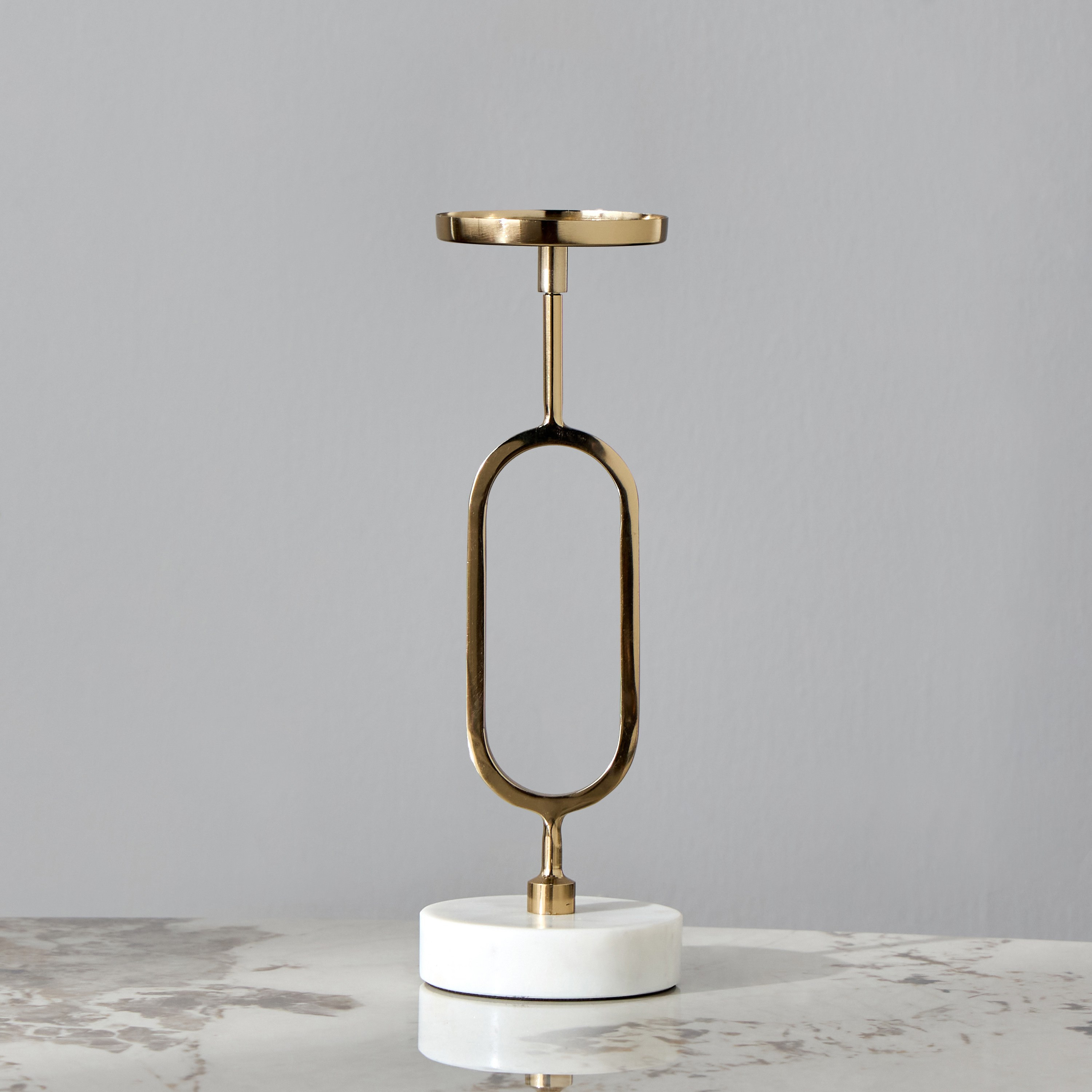 Faris Pillar Candleholder-household-decor-candleholdersandlanterns-image-1