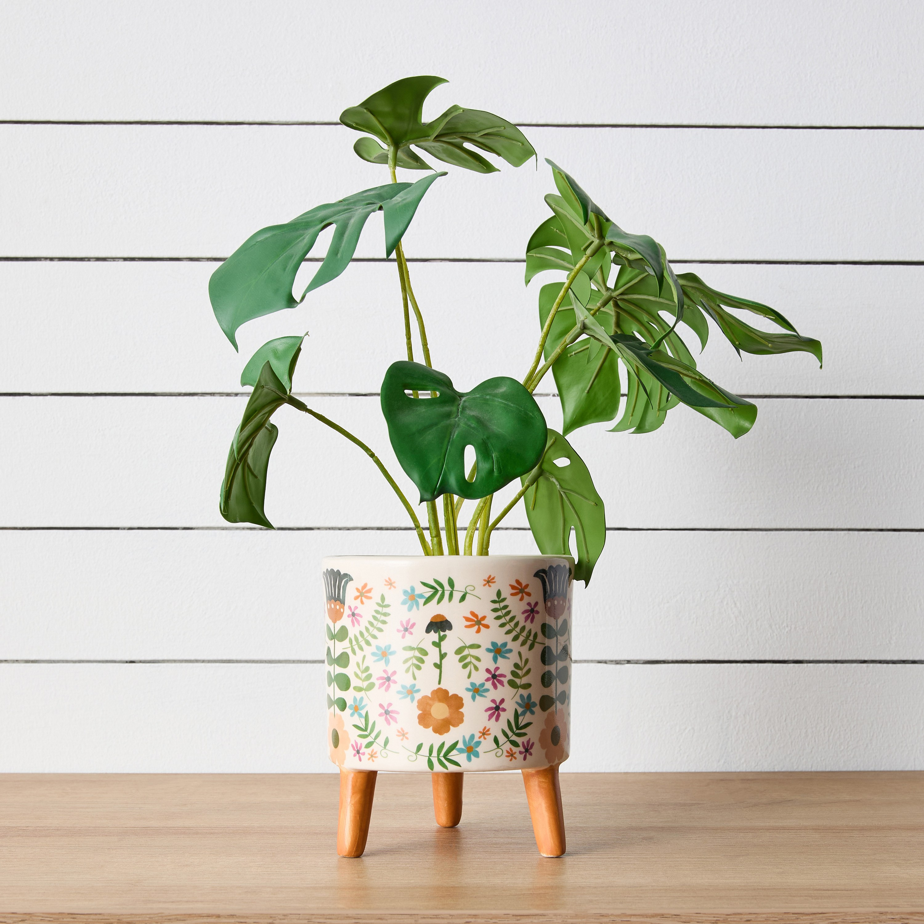SPREAD BX152cm 24-25モデル Shop Scandi Garden Ceramic Footed Planter - 15 cm