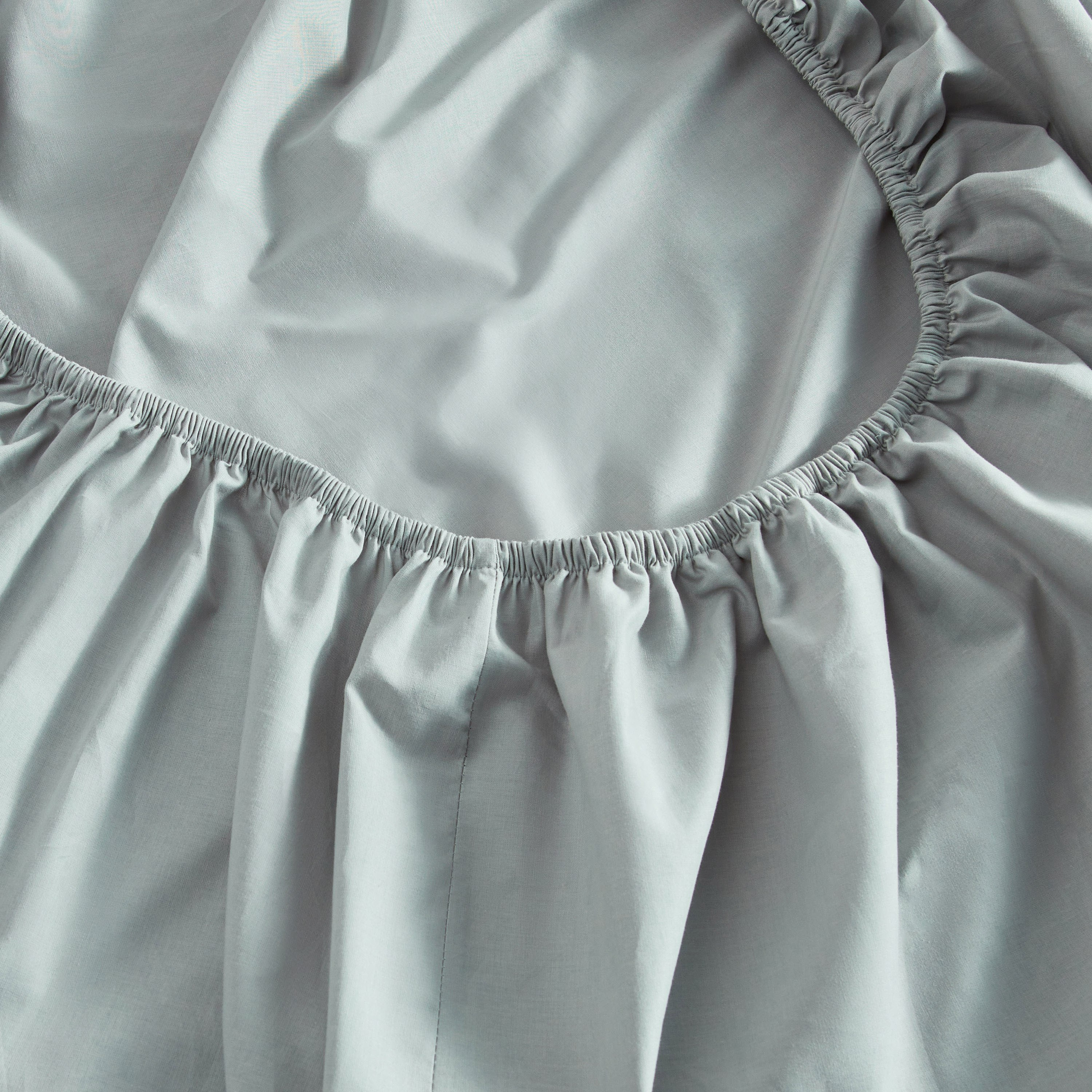 Essence Cotton Percale 144 Thread Count Full Fitted Sheet - 120x200 cm-household-bedding-sheetsandpillowcases-fittedsheets-image-2