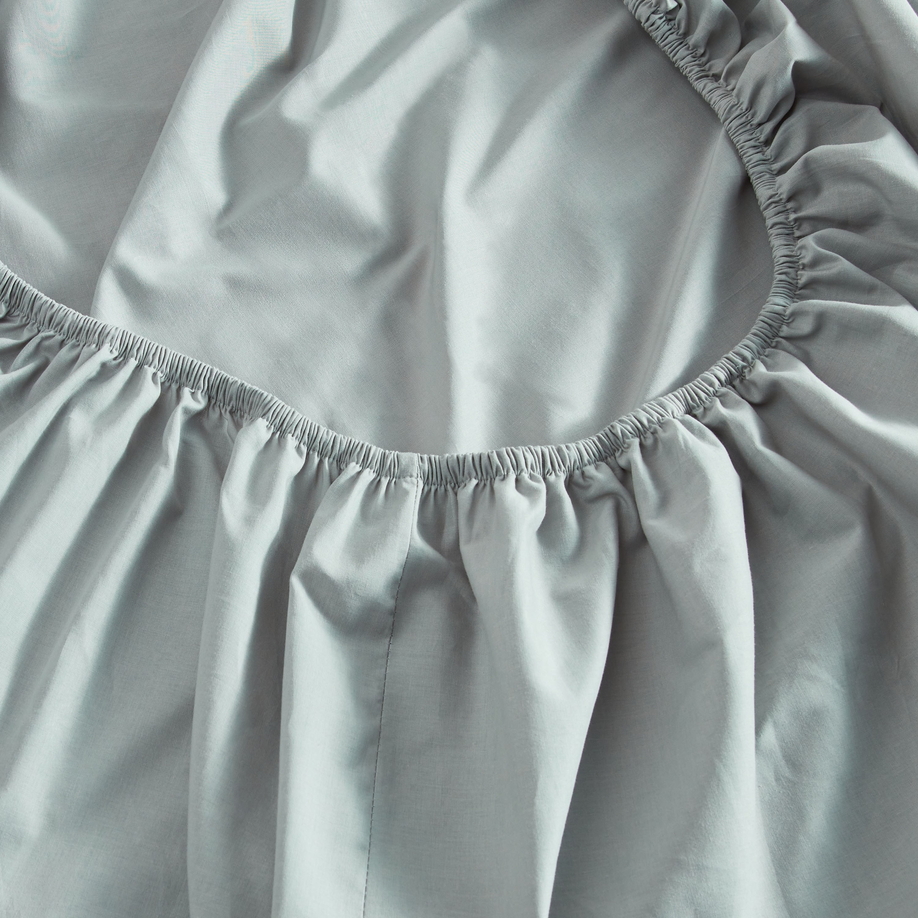 Essence Cotton Percale 144 Thread Count King Fitted Sheet - 180x205 cm-household-bedding-sheetsandpillowcases-fittedsheets-image-2