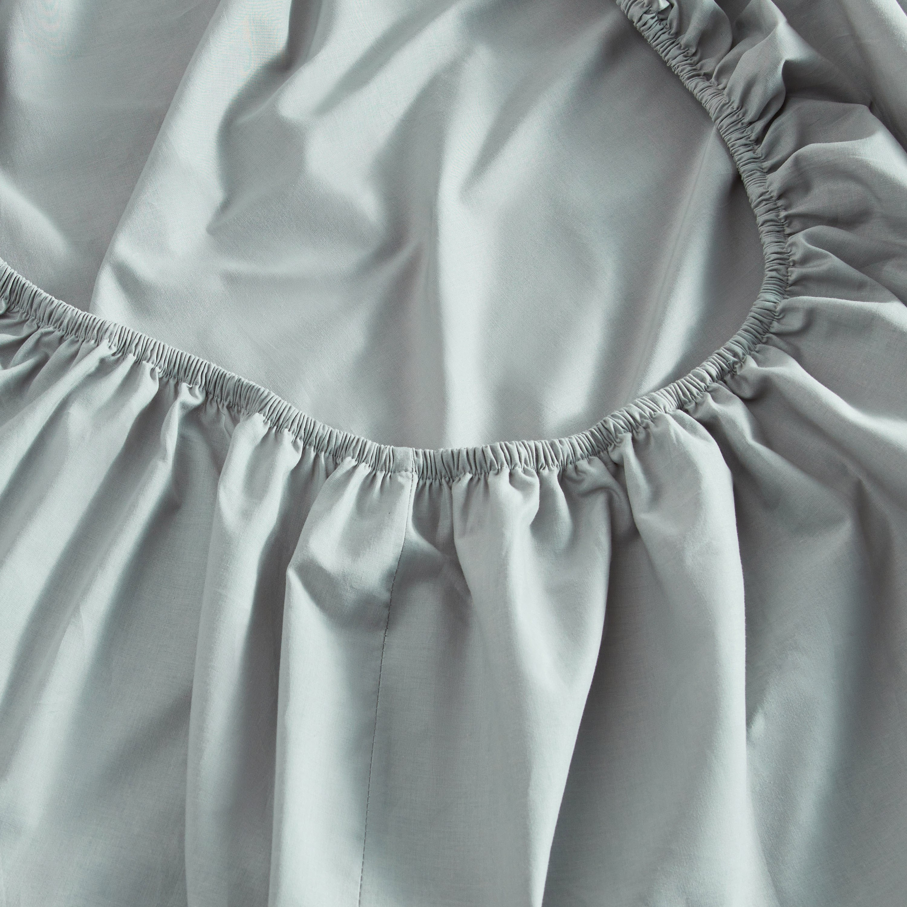 Essence Cotton Percale 144 Thread Count Super King Fitted Sheet - 200x205 cm-household-bedding-sheetsandpillowcases-fittedsheets-image-2