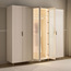 Maison 6-Door Wardrobe with Drawer-furniture-bedroom-wardrobes-image-3