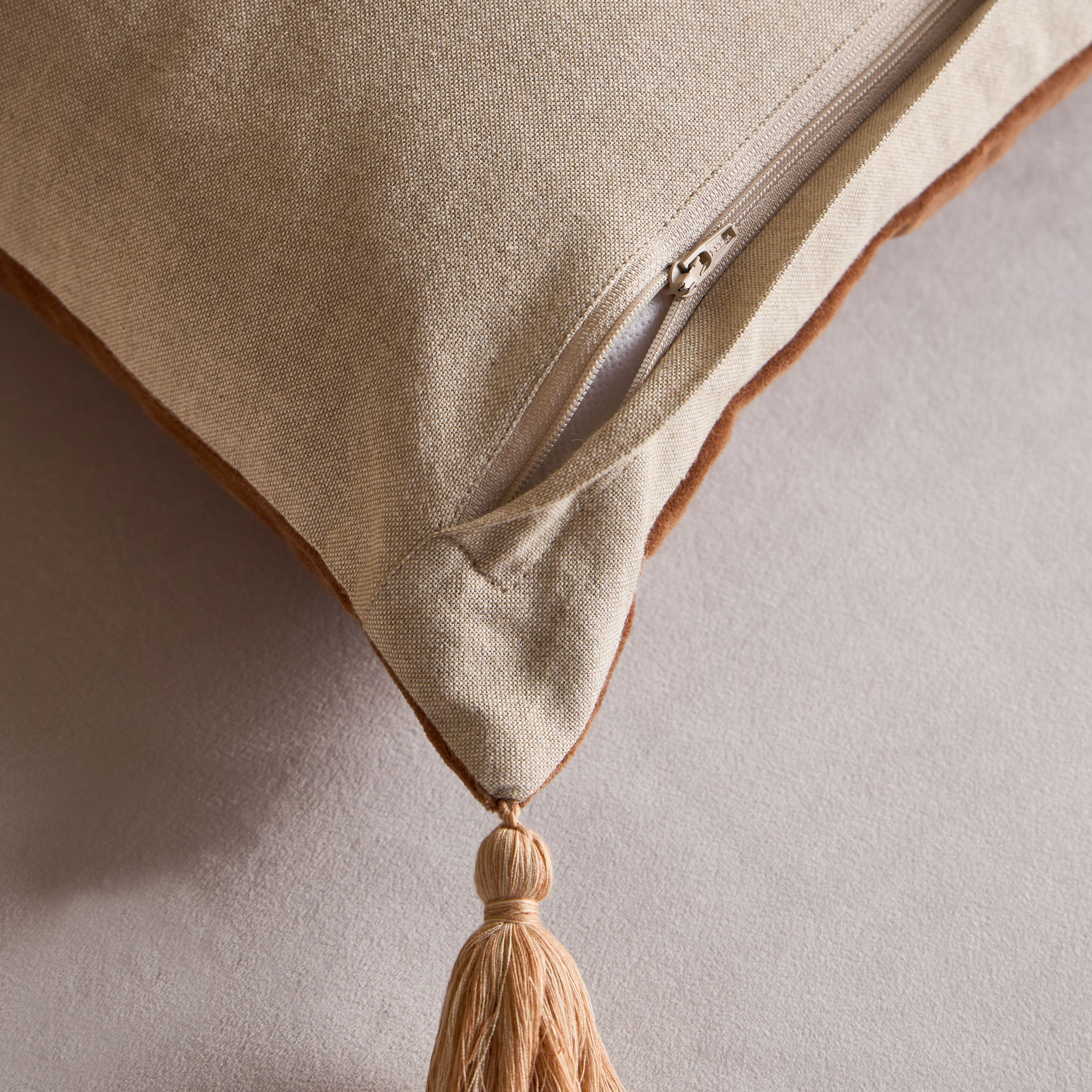 Desert Elegance Zahra Embroidered Filled Cushion - 40x40 cm-household-cushionsandthrows-filledcushions-decorativecushions-image-3