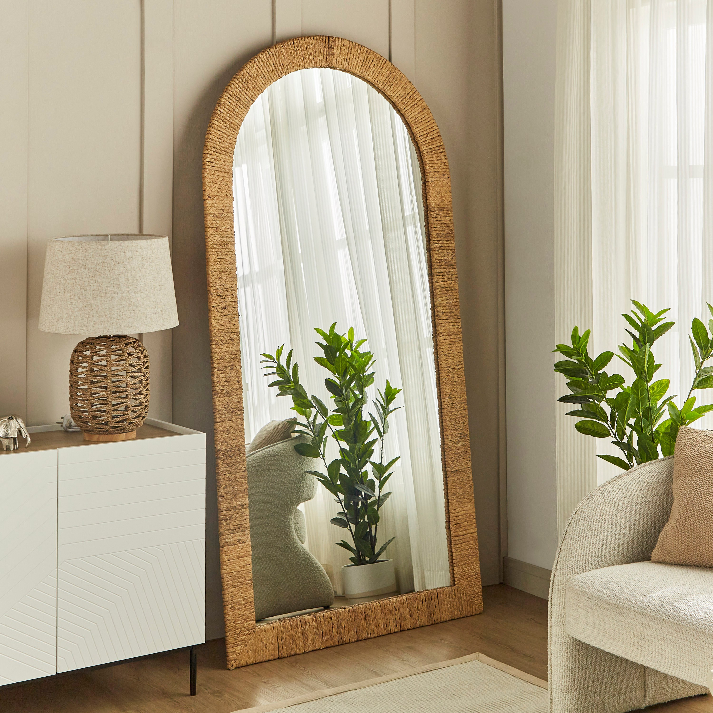 Zenobia Arch Leaner Mirror - 200x100 cm