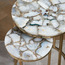 طقم طاولات متداخلة بسطح حجري - زهرة - قطعتين-furniture-livingroom-nestoftables-image-4