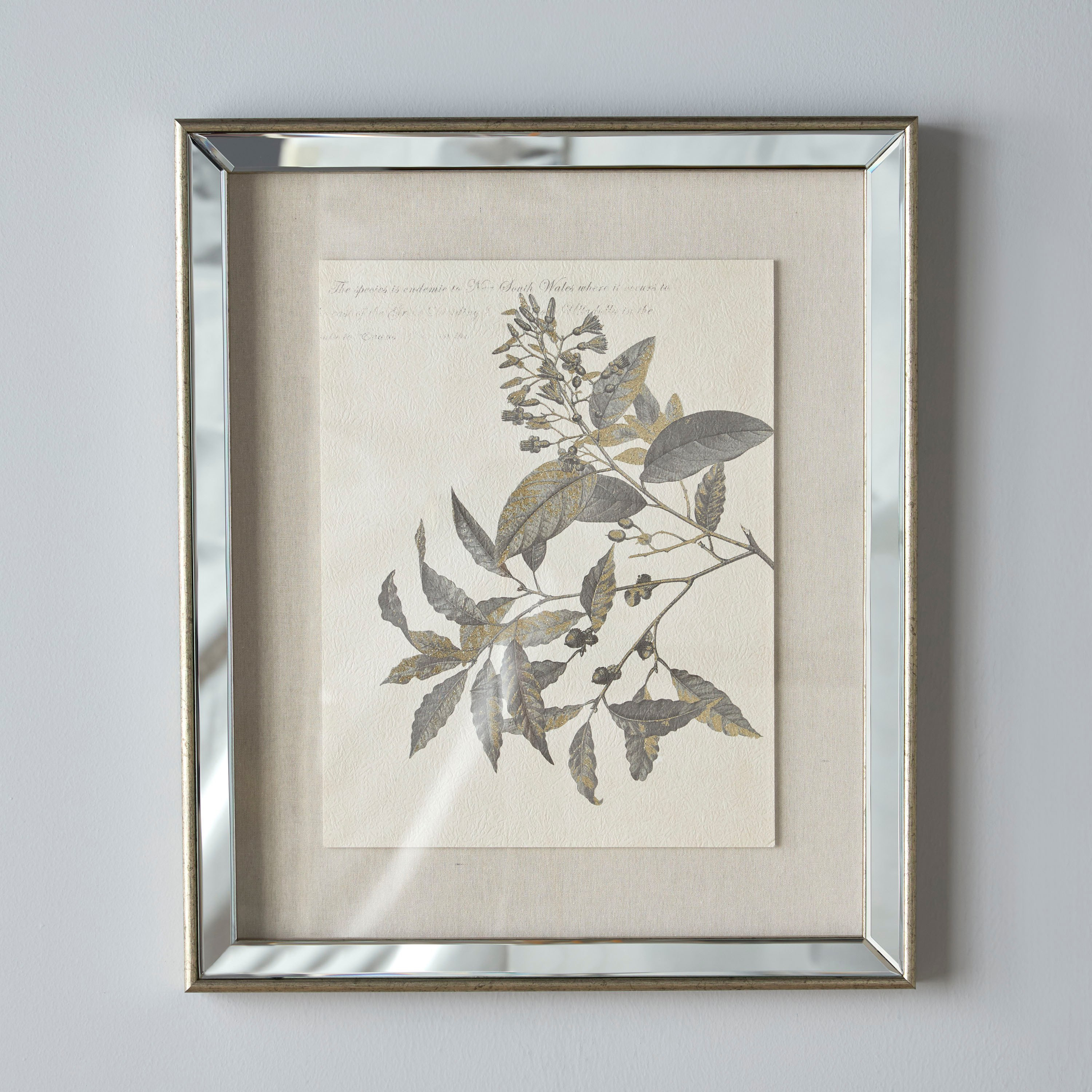 Bogdana Framed Glass Wall Art - 66x56 cm-household-walldecorandmirrors-wallart-image-1
