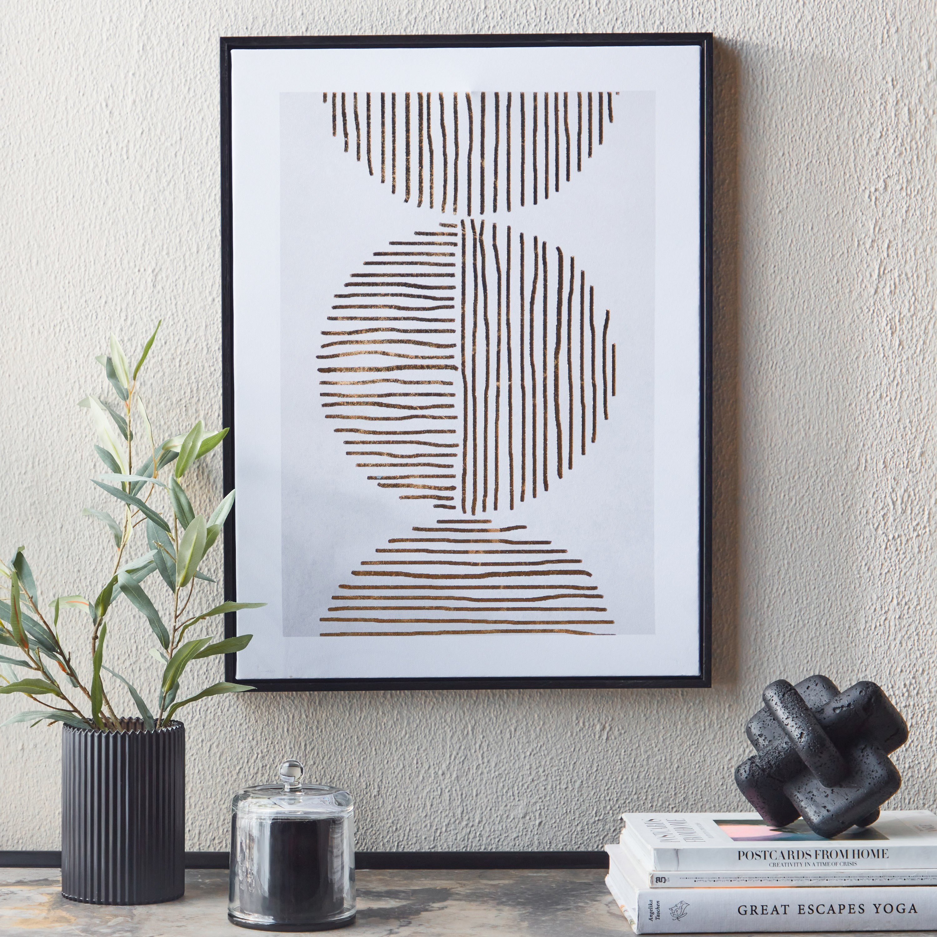 Shop Sesen Framed Canvas Wall Art - 45x60 cm | Homecentre Oman