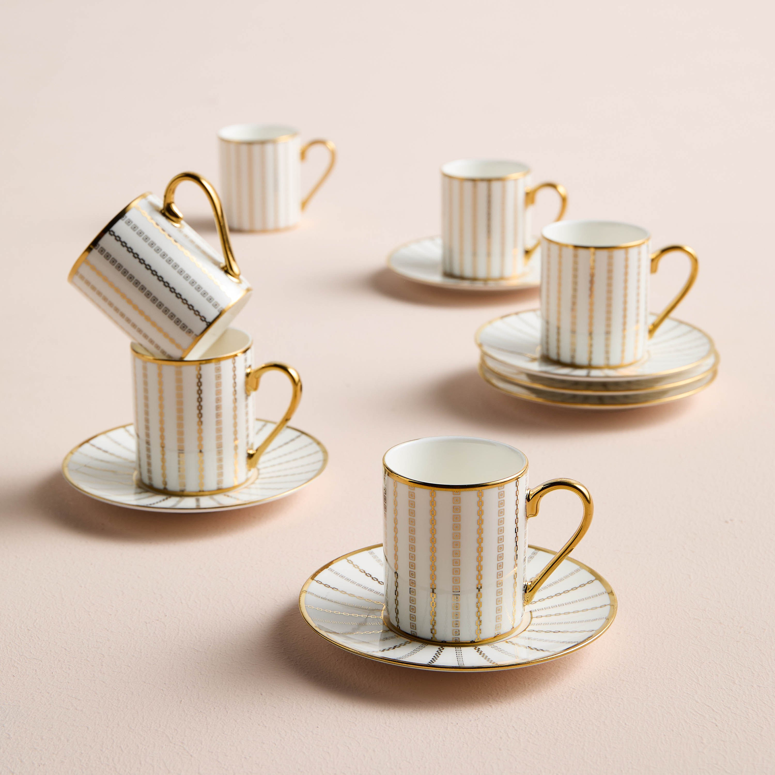 Rizu 12-Piece Espresso Set - 90 ml, Serves 6-household-dining-teaandcoffee-teaandcoffeesets-image-1