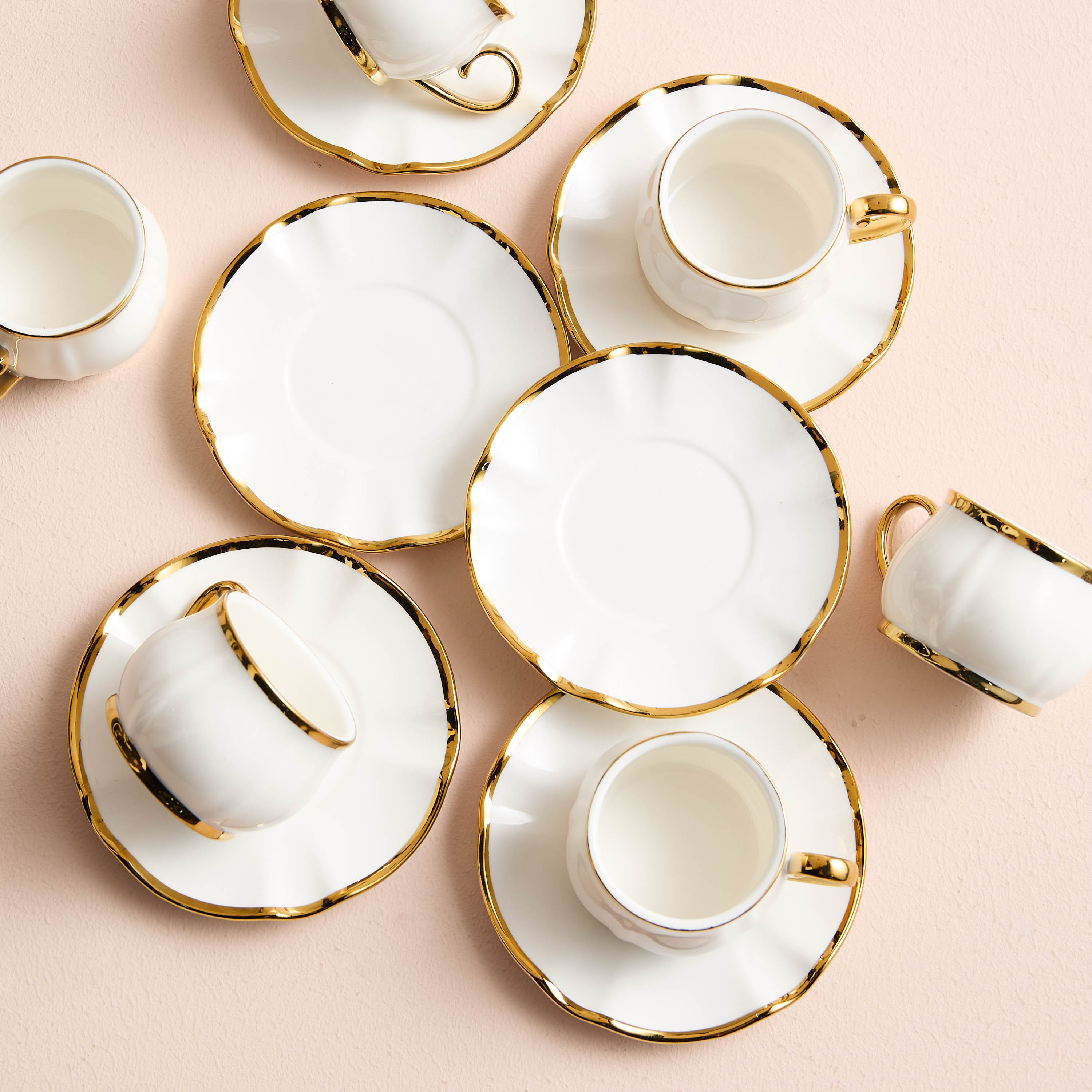 Sama 12-Piece Porcelain Espresso Set - 90 ml, Serves 6-household-dining-teaandcoffee-teaandcoffeesets-image-2