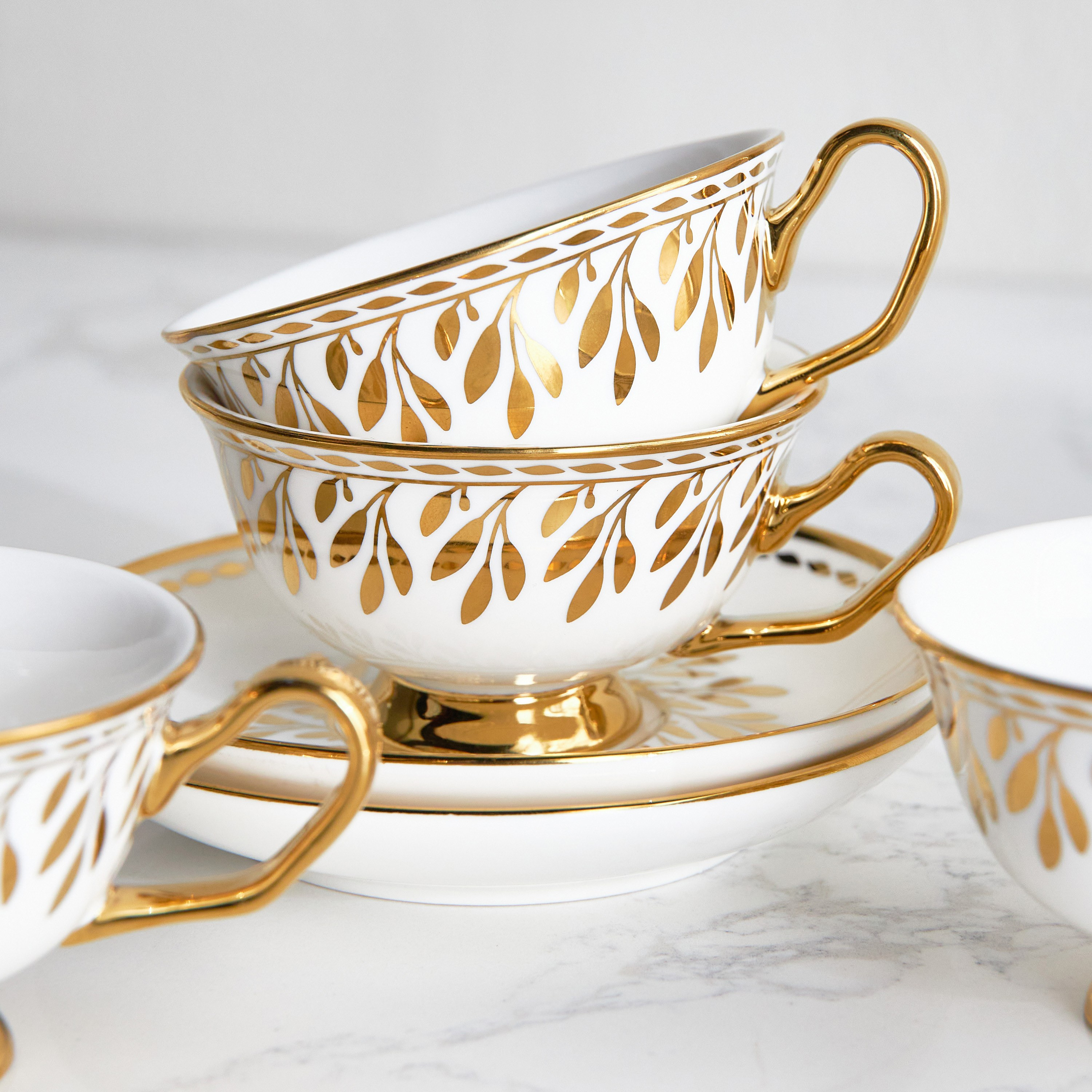 Faris 12-Piece Porcelain Espresso Set - 90 ml, Serves 6-household-dining-teaandcoffee-teaandcoffeesets-image-2