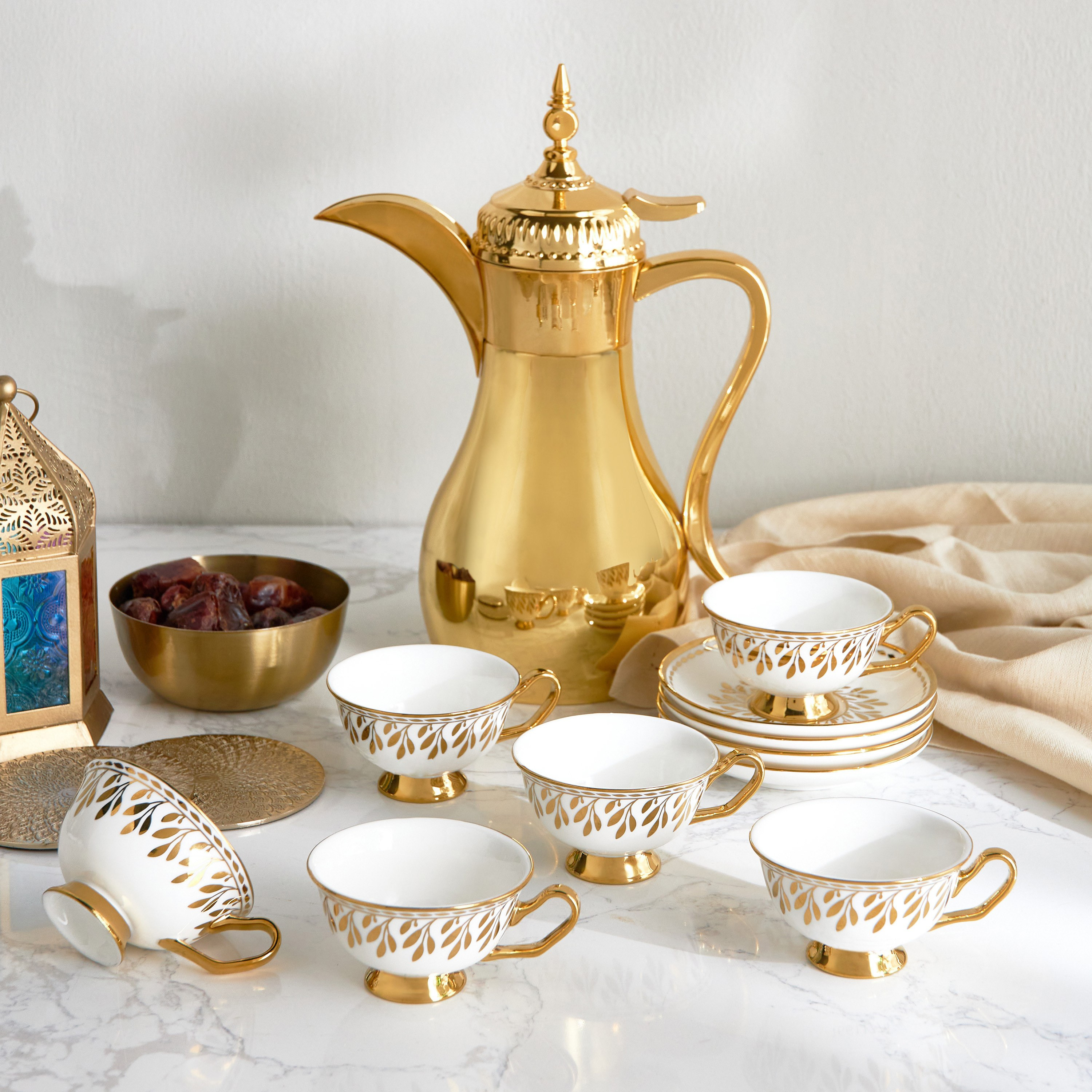 Faris 12-Piece Porcelain Espresso Set - 90 ml, Serves 6-household-dining-teaandcoffee-teaandcoffeesets-image-3
