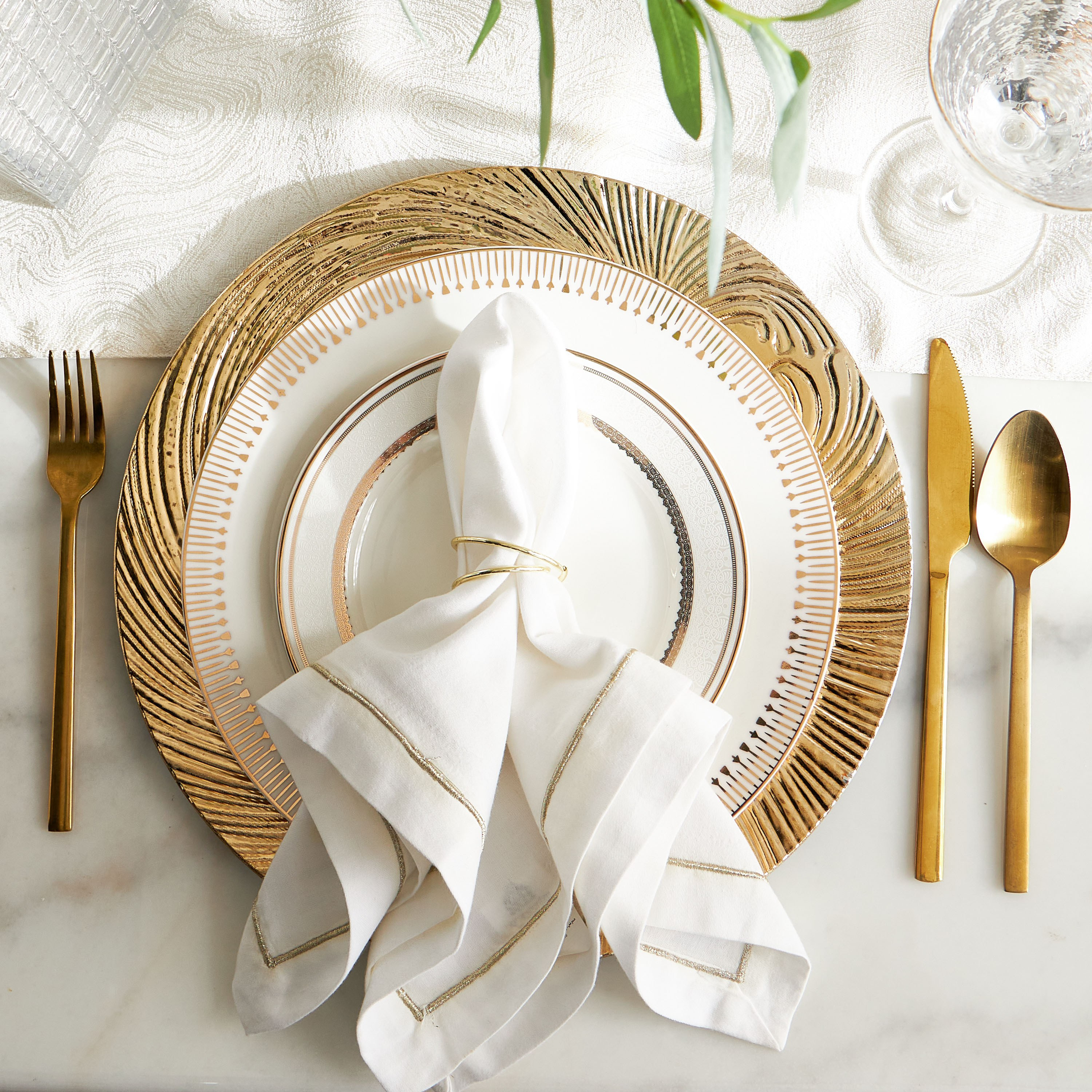 Noura Twirly 4-Piece Napkin Rings Set-household-dining-tablelinen-napkinsandaccessories-image-3