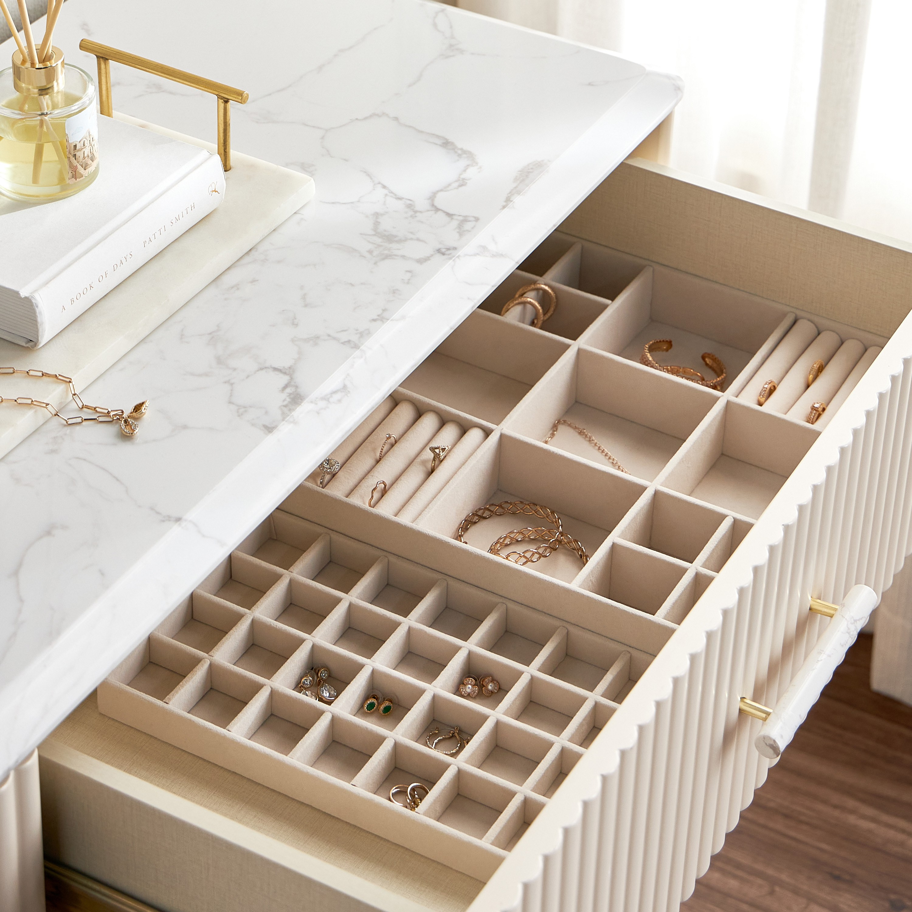 صينية مجوهرات 28 قسم - فلوسكي-household-storage-jewelleryorganizing-jewellerytrays-image-3