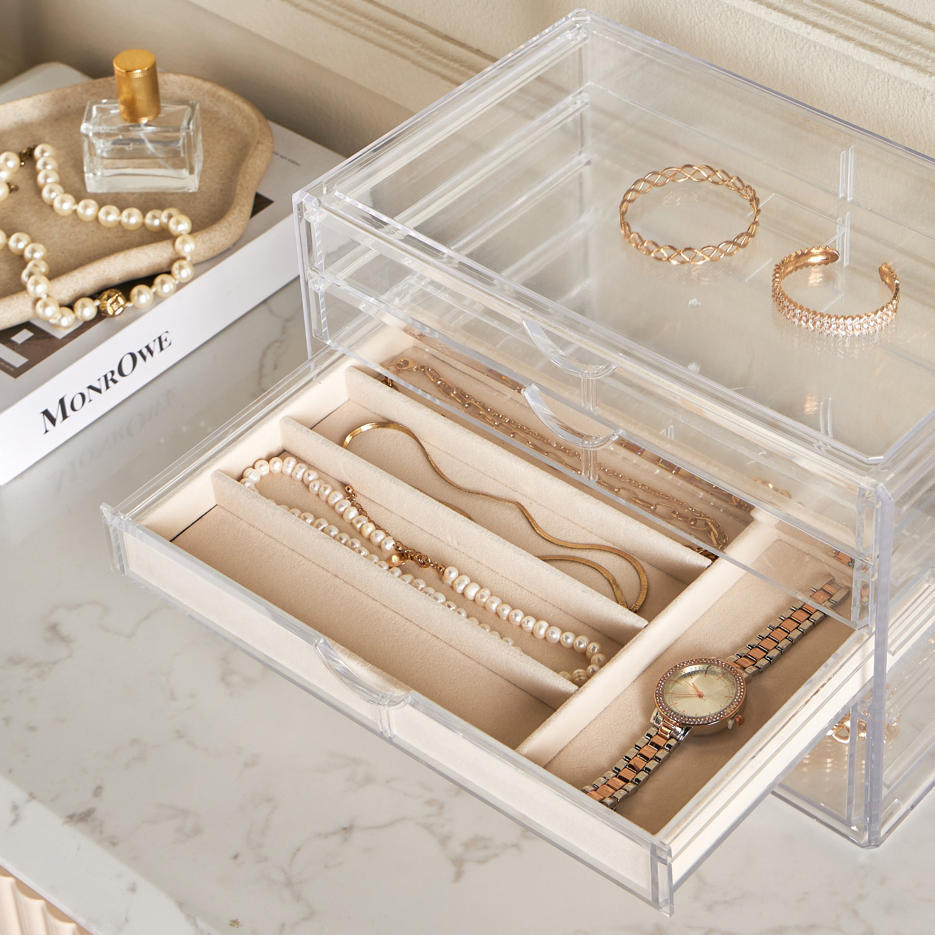 Flosci 5-Compartment Jewellery Tray-household-storage-jewelleryorganizing-jewellerytrays-image-3