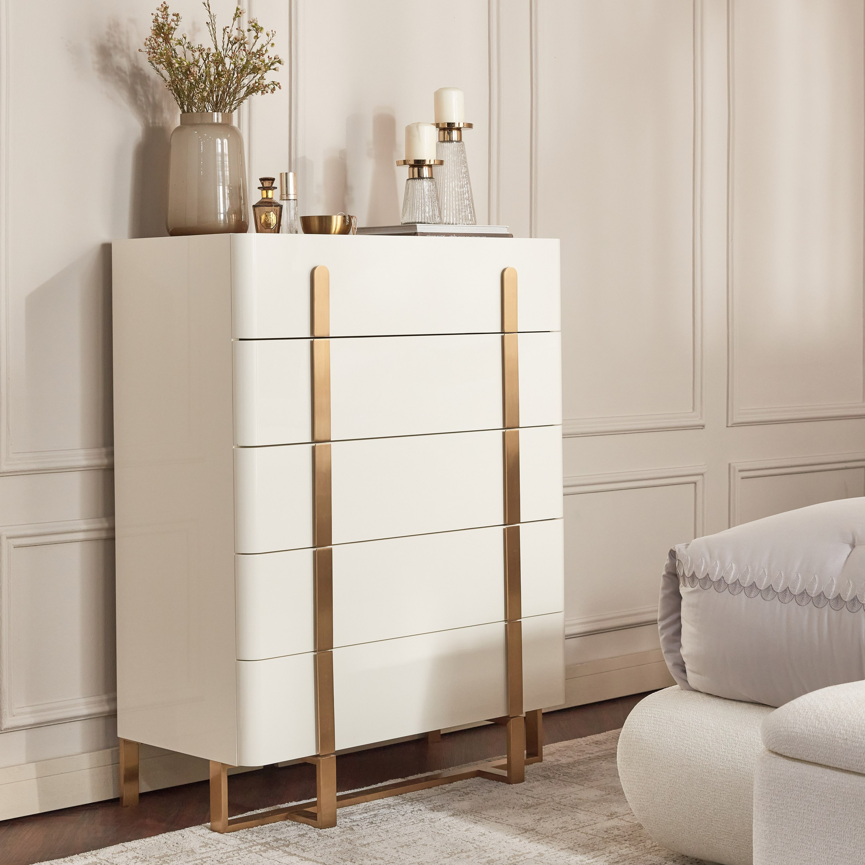 Modern contemporary deals chest of drawers