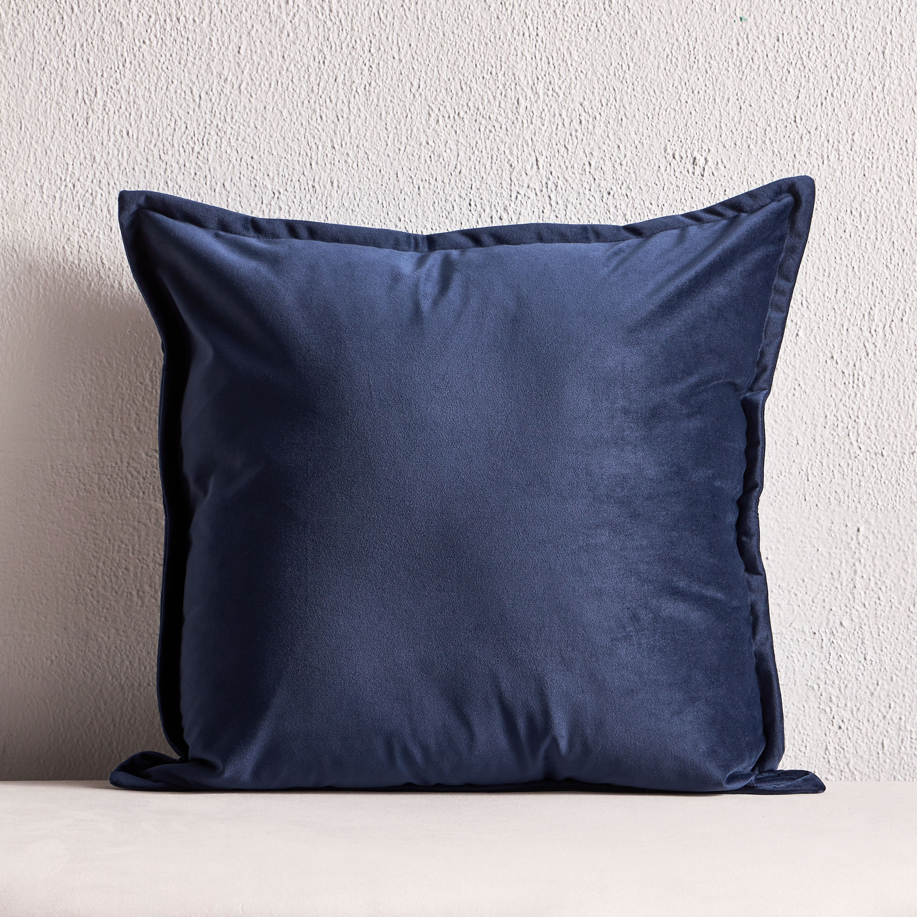 Navy blue best sale and silver cushions