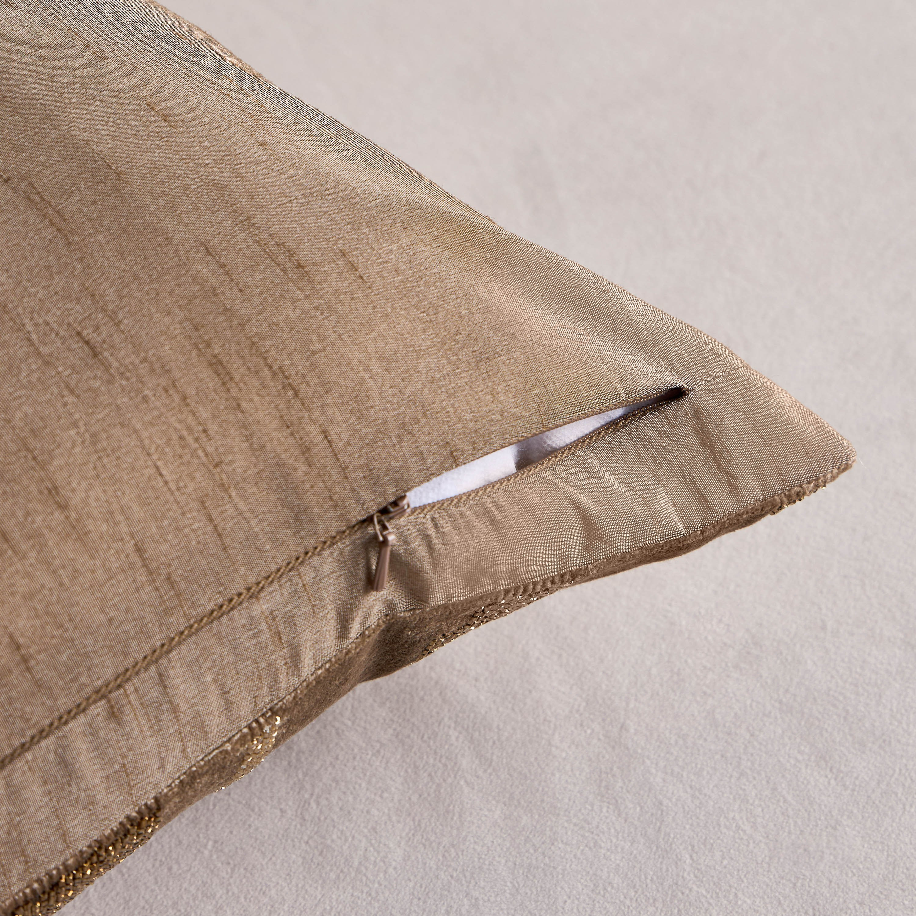Desert Elegance Marsha Beaded Filled Cushion - 50x50 cm-household-cushionsandthrows-filledcushions-decorativecushions-image-3