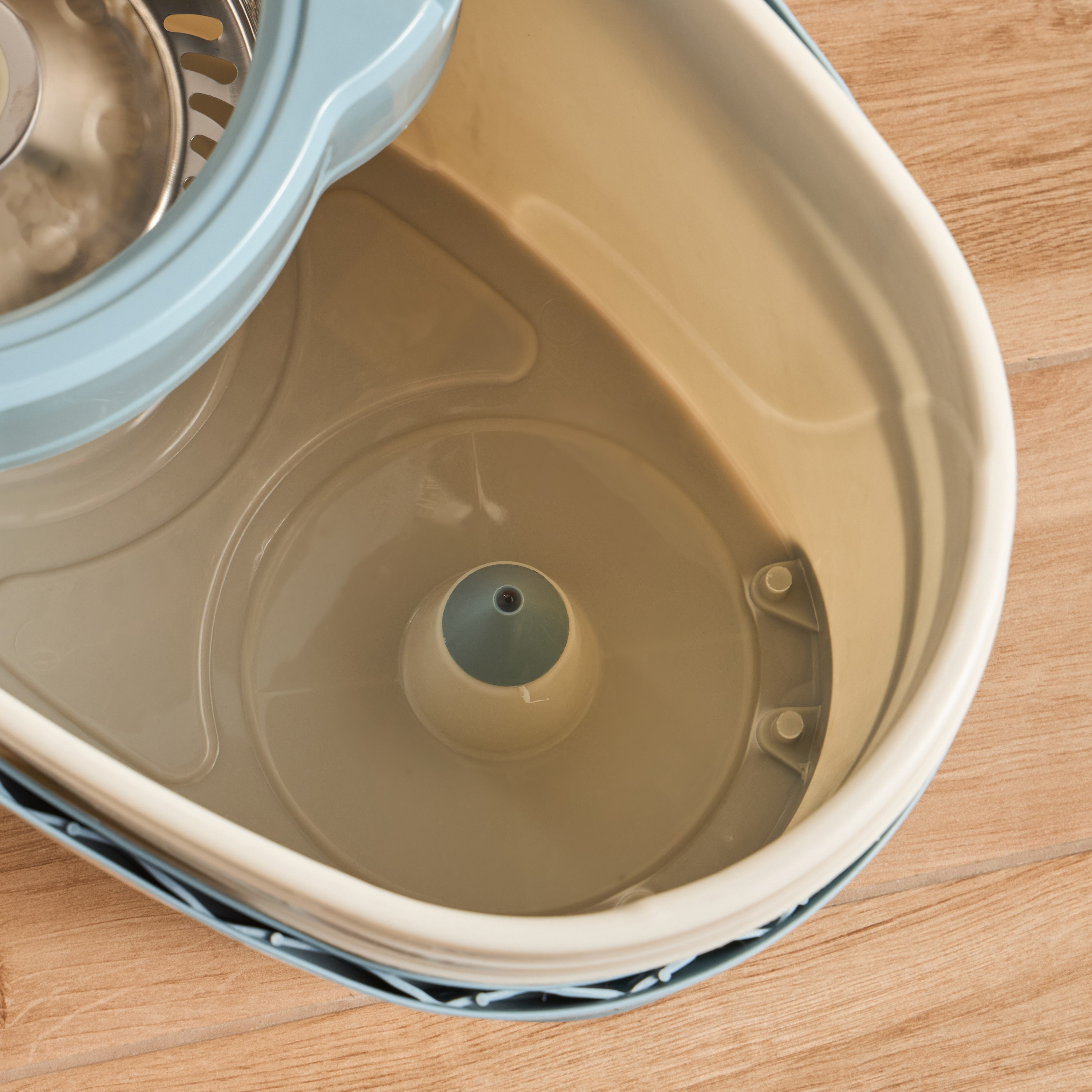 Quiki-Kleen Mop Bucket with 2 Mop Heads-household-bathandlaundry-cleaning-broomsmopsanddusters-image-5