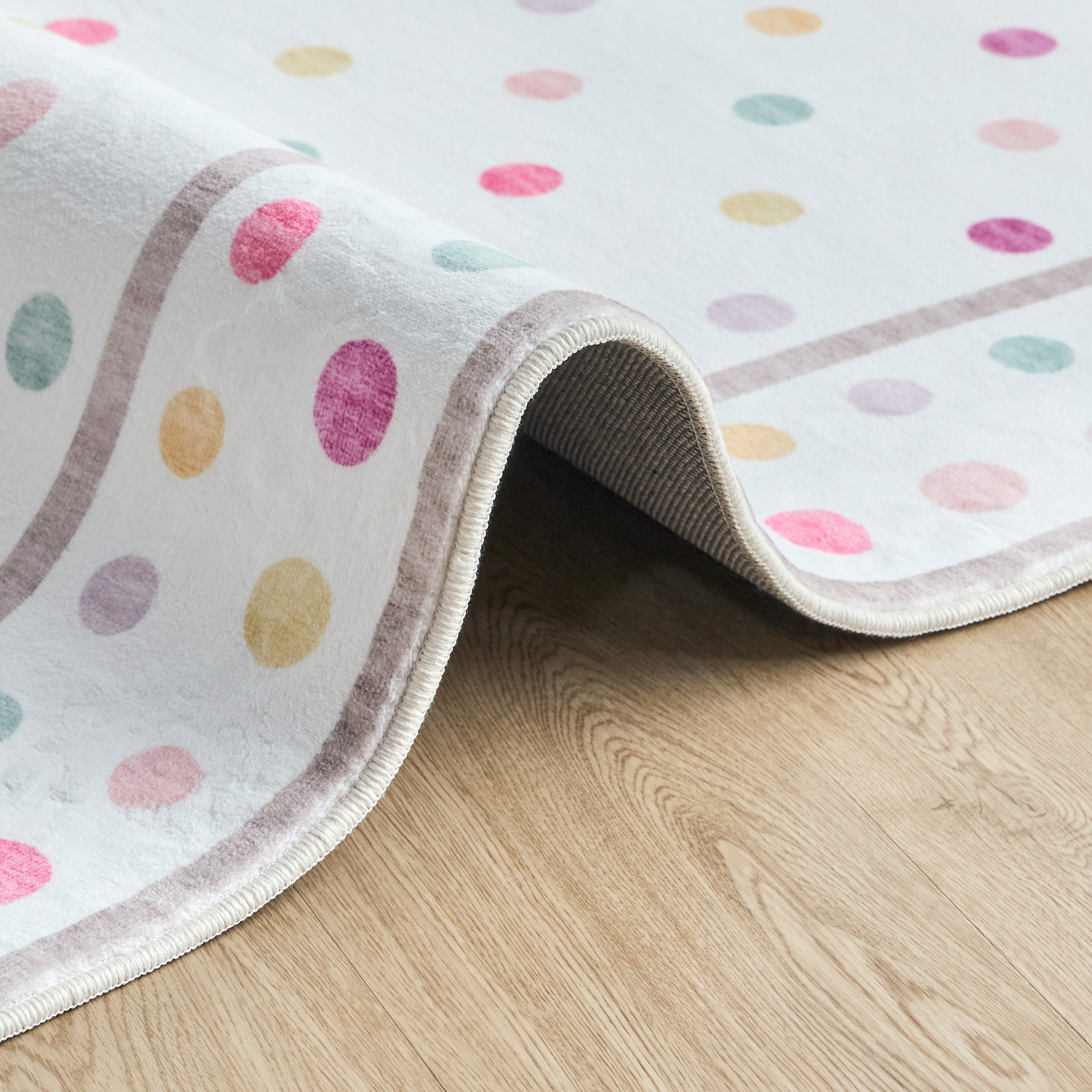 سجادة منقطة ملونة - 120x160 سم-babyandkids-rugsandcarpets-rugs-image-4