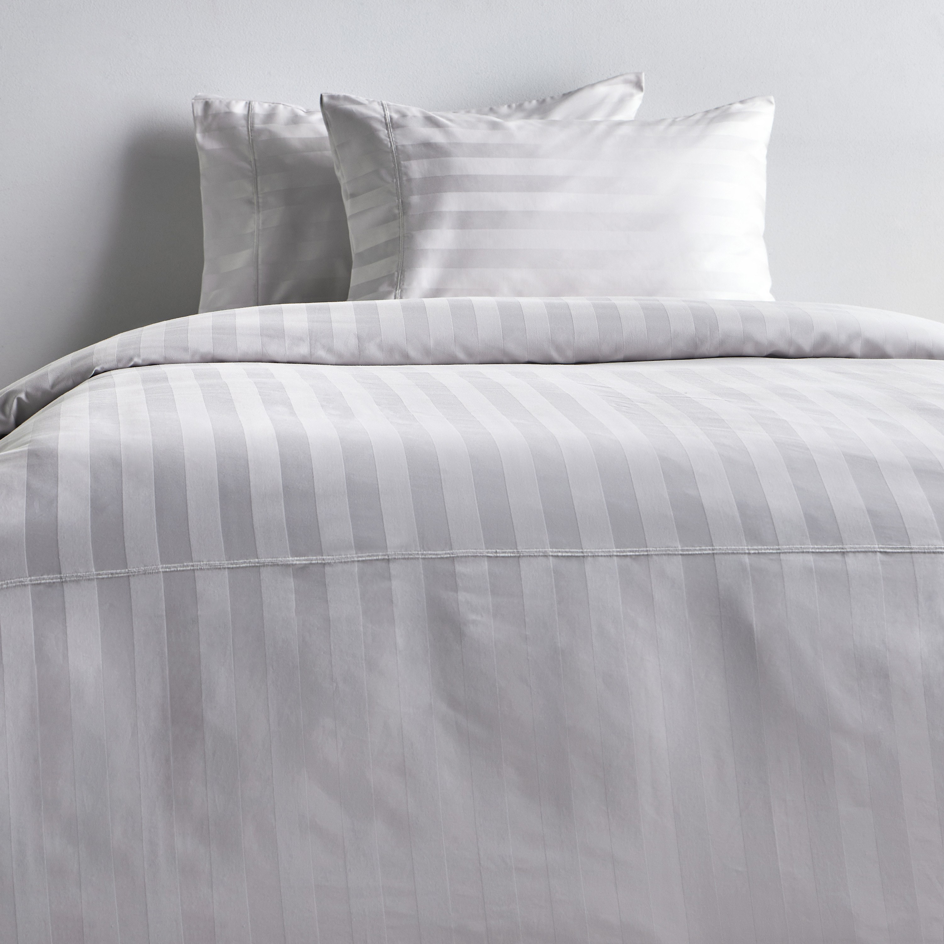 Satin Stripe Pima Cotton Sateen 525 Thread Count 3-Piece Full Duvet Cover Set - 160x200 cm-household-bedding-duvetandcovers-duvetcovers-image-2