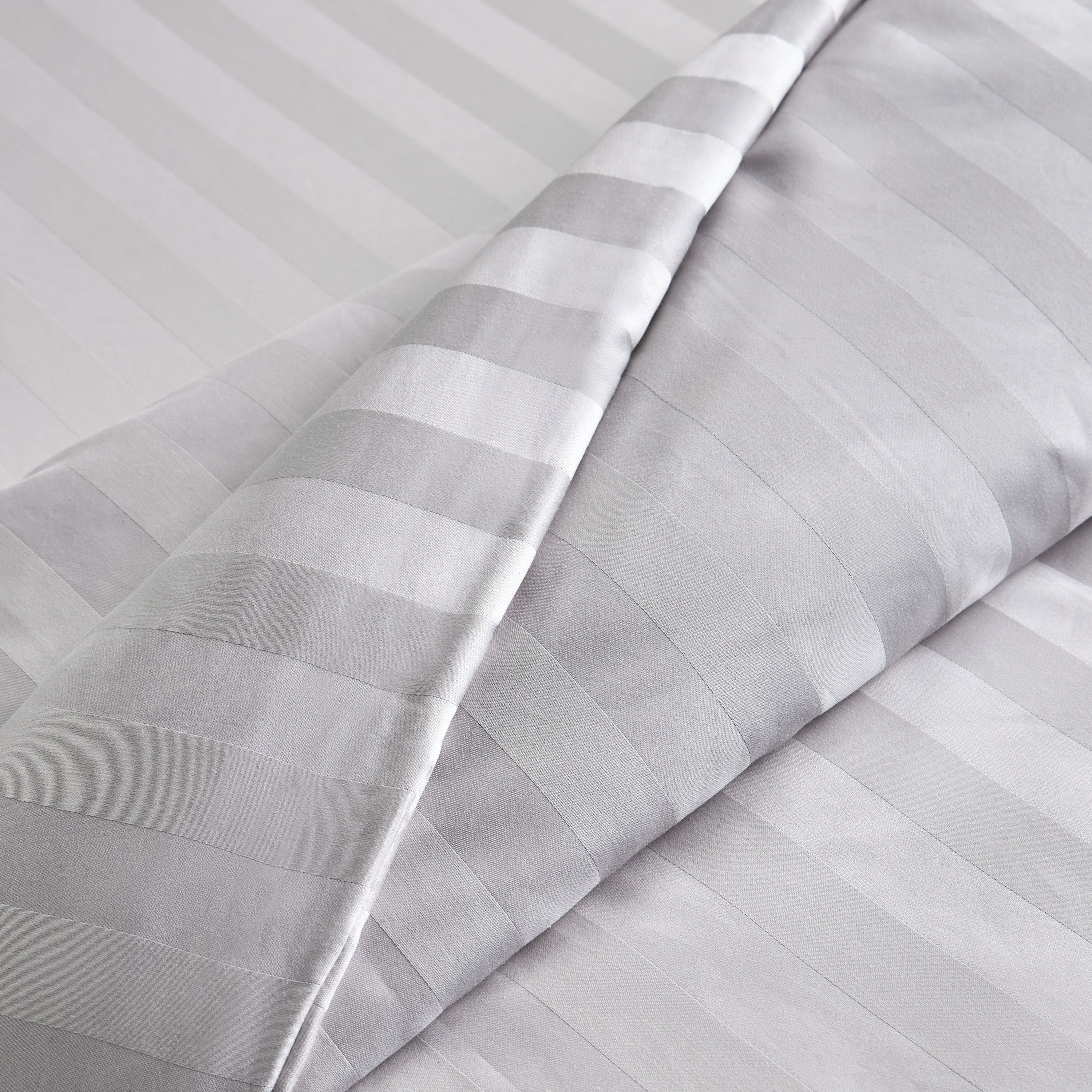 Satin Stripe Pima Cotton Sateen 525 Thread Count 3-Piece Full Duvet Cover Set - 160x200 cm-household-bedding-duvetandcovers-duvetcovers-image-3