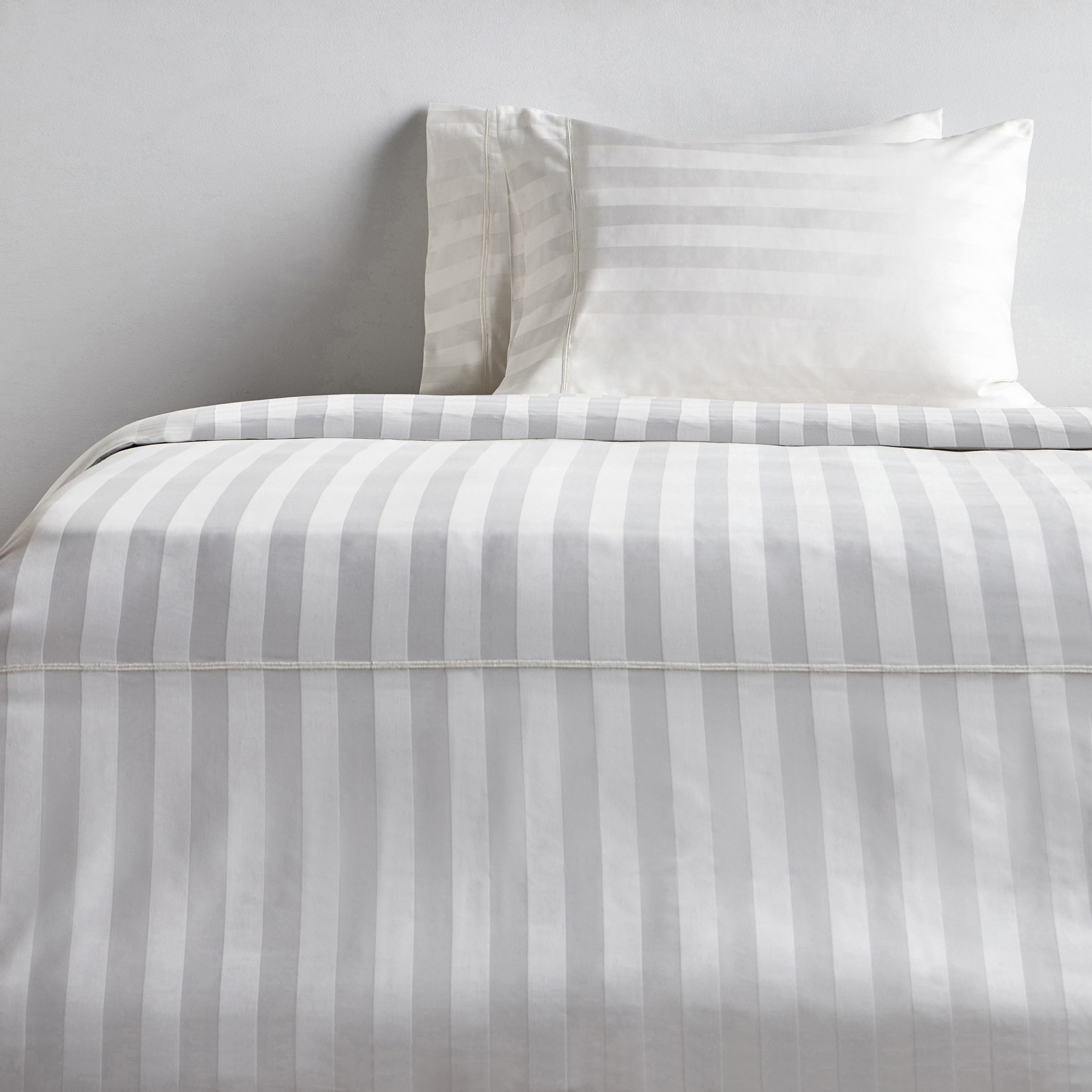 Satin Stripe Pima Cotton Sateen 525 Thread Count 3-Piece Queen Duvet Cover Set - 200x200 cm-household-bedding-duvetandcovers-duvetcovers-image-2