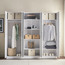 خزانة ملابس 6 أبواب مع مرآة - أوتيز-furniture-bedroom-wardrobes-image-14