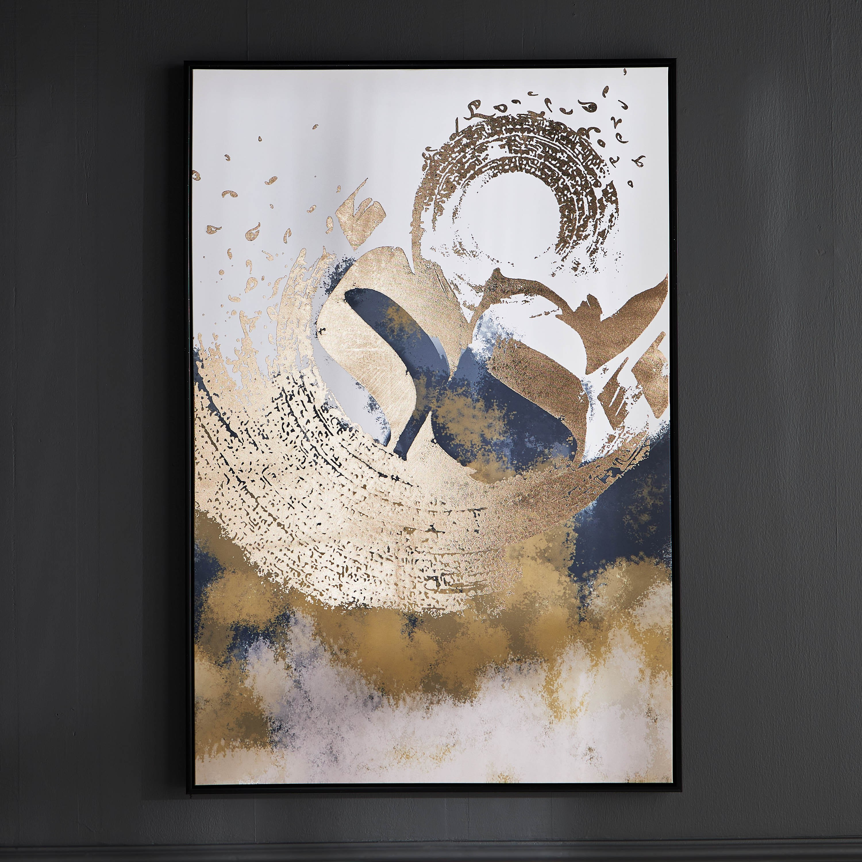 Baraka Framed Canvas Wall Art - 83x123 cm-household-walldecorandmirrors-wallart-image-1
