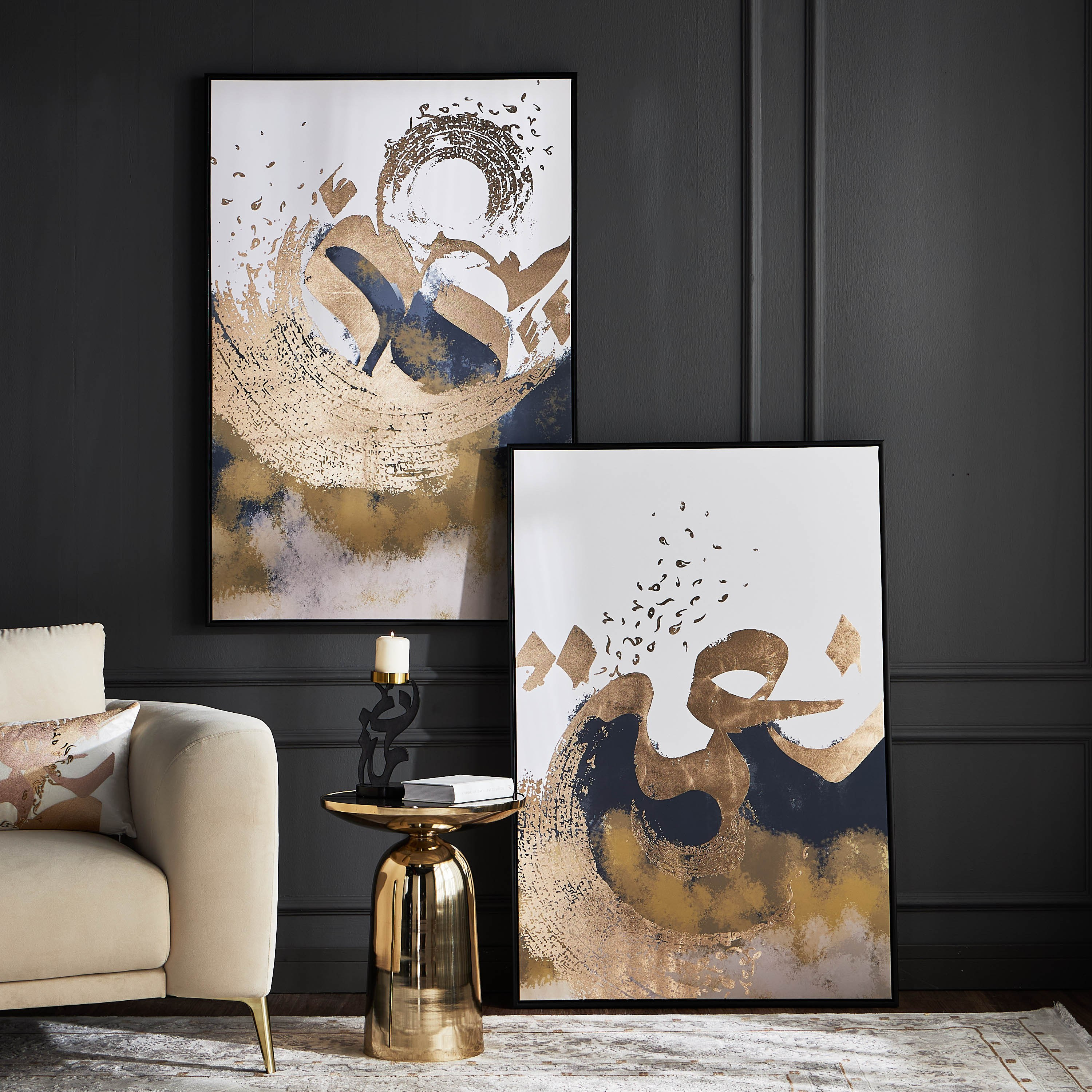 Baraka Framed Canvas Wall Art - 83x123 cm-household-walldecorandmirrors-wallart-image-4