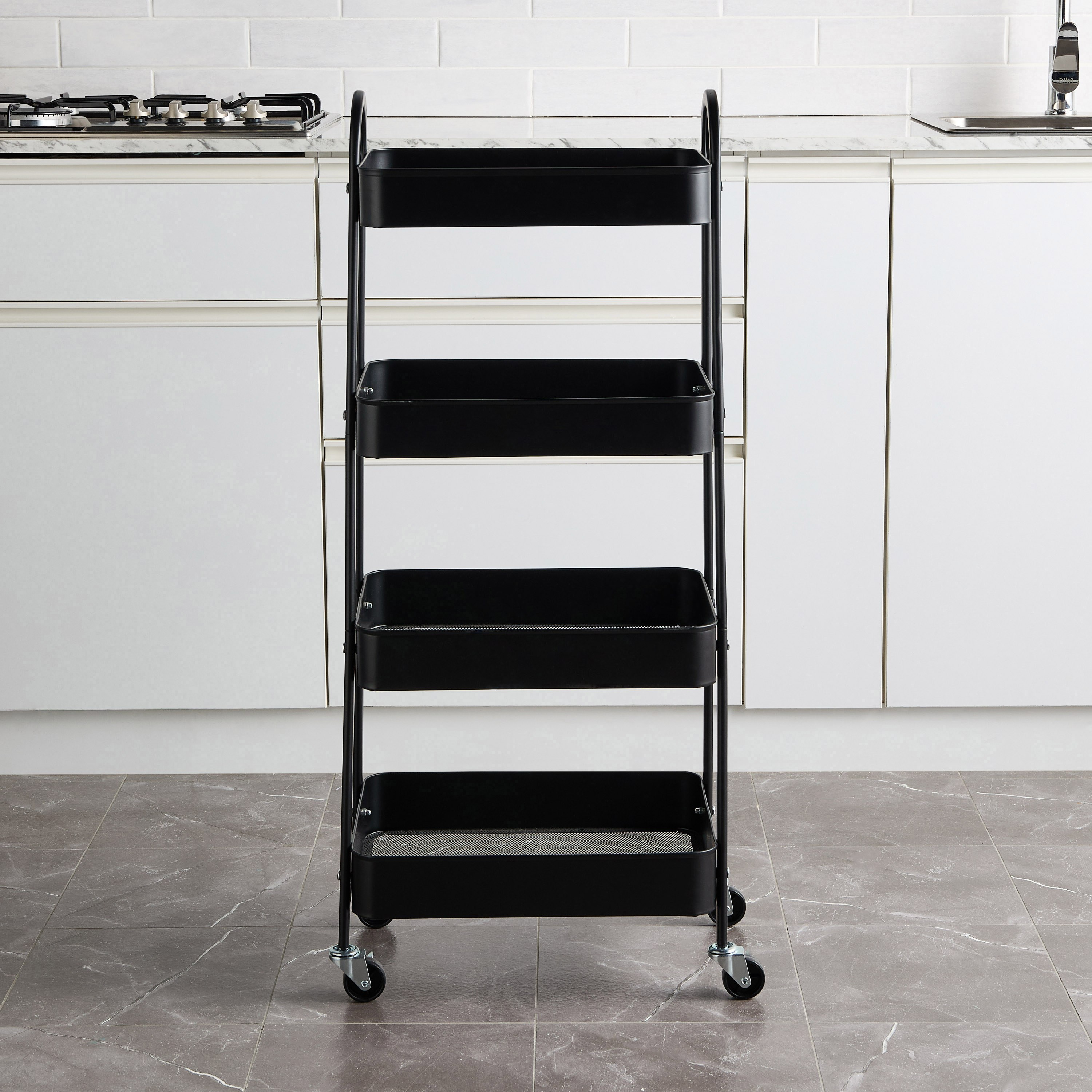 Blair 4-Tier Kitchen Trolley-furniture-diningroom-servingtrolleys-image-2