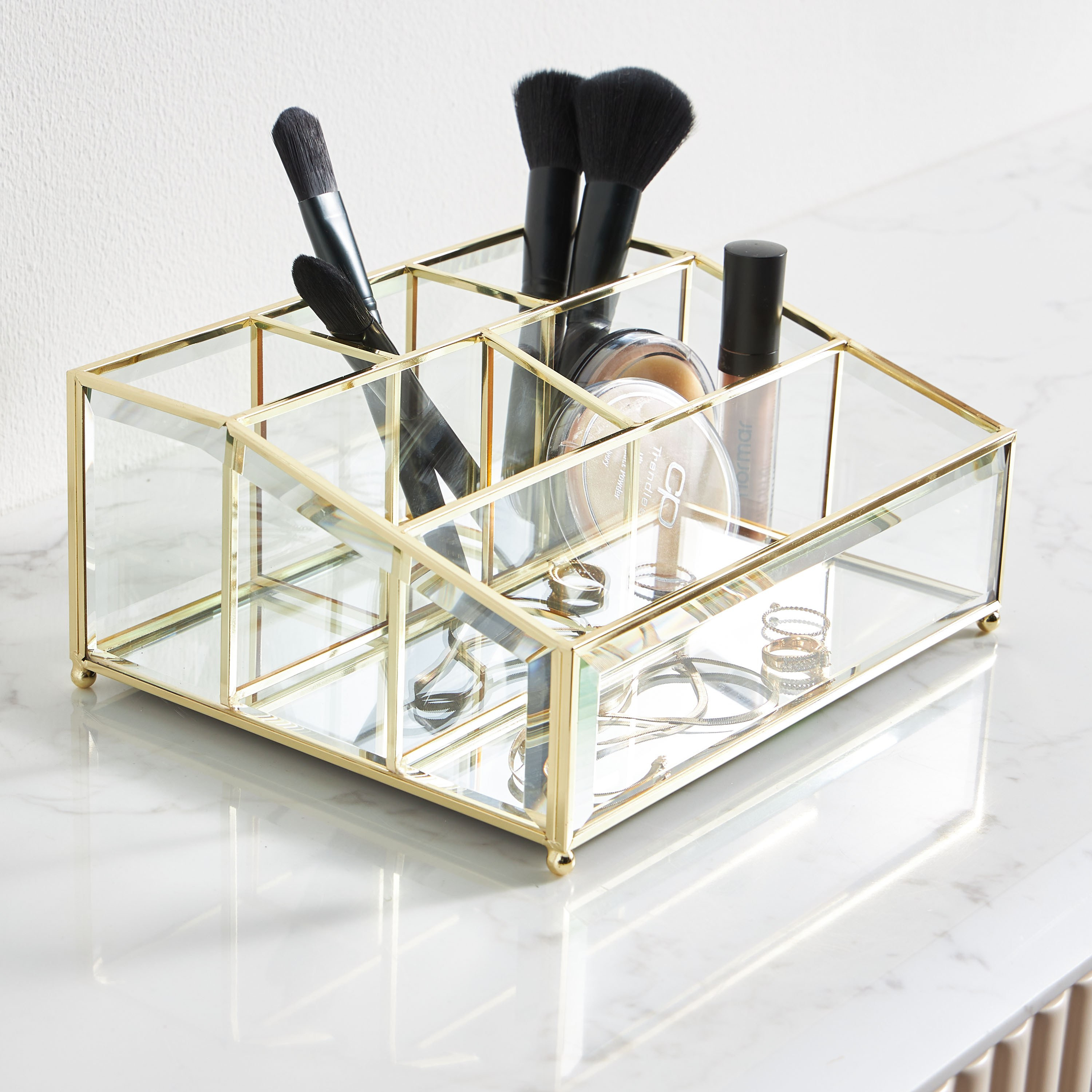 Mystique 6-Compartment Cosmetic Organiser-household-storage-cosmeticorganizing-makeuporganizersandsets-image-1