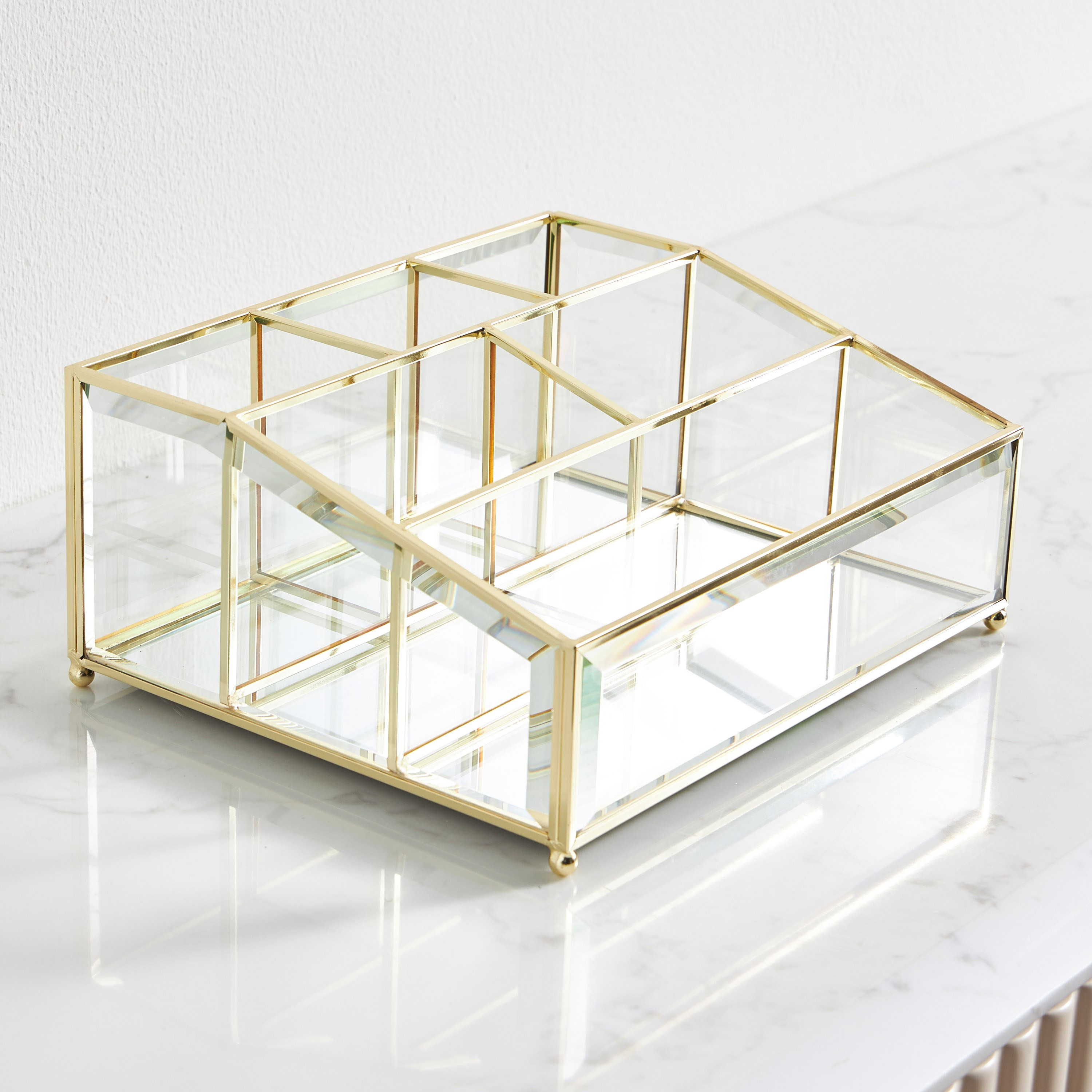 Mystique 6-Compartment Cosmetic Organiser-household-storage-cosmeticorganizing-makeuporganizersandsets-image-2