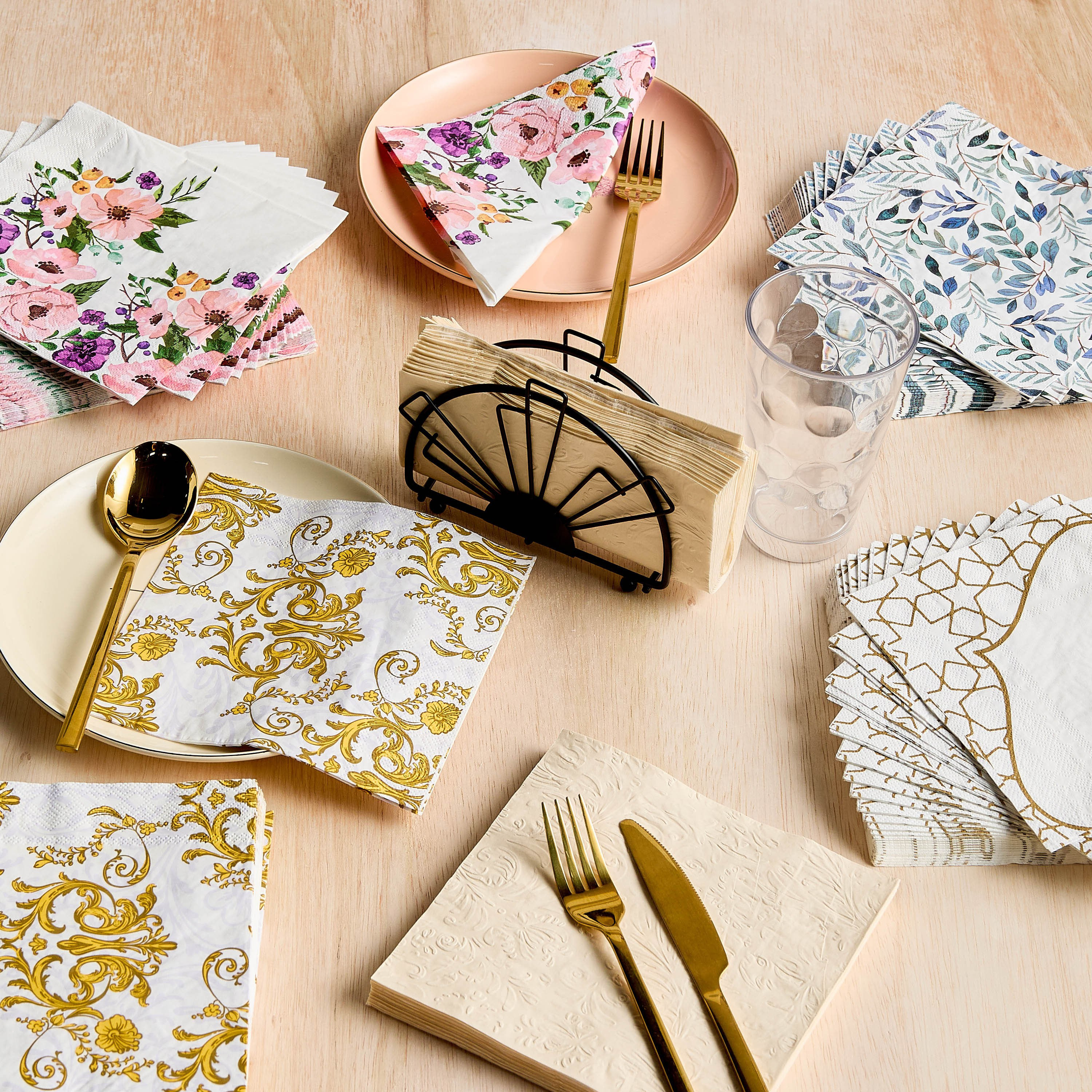 Ellery 30-Piece Paper Napkin Set - 33x33 cm-household-dining-tablelinen-napkinsandaccessories-image-3