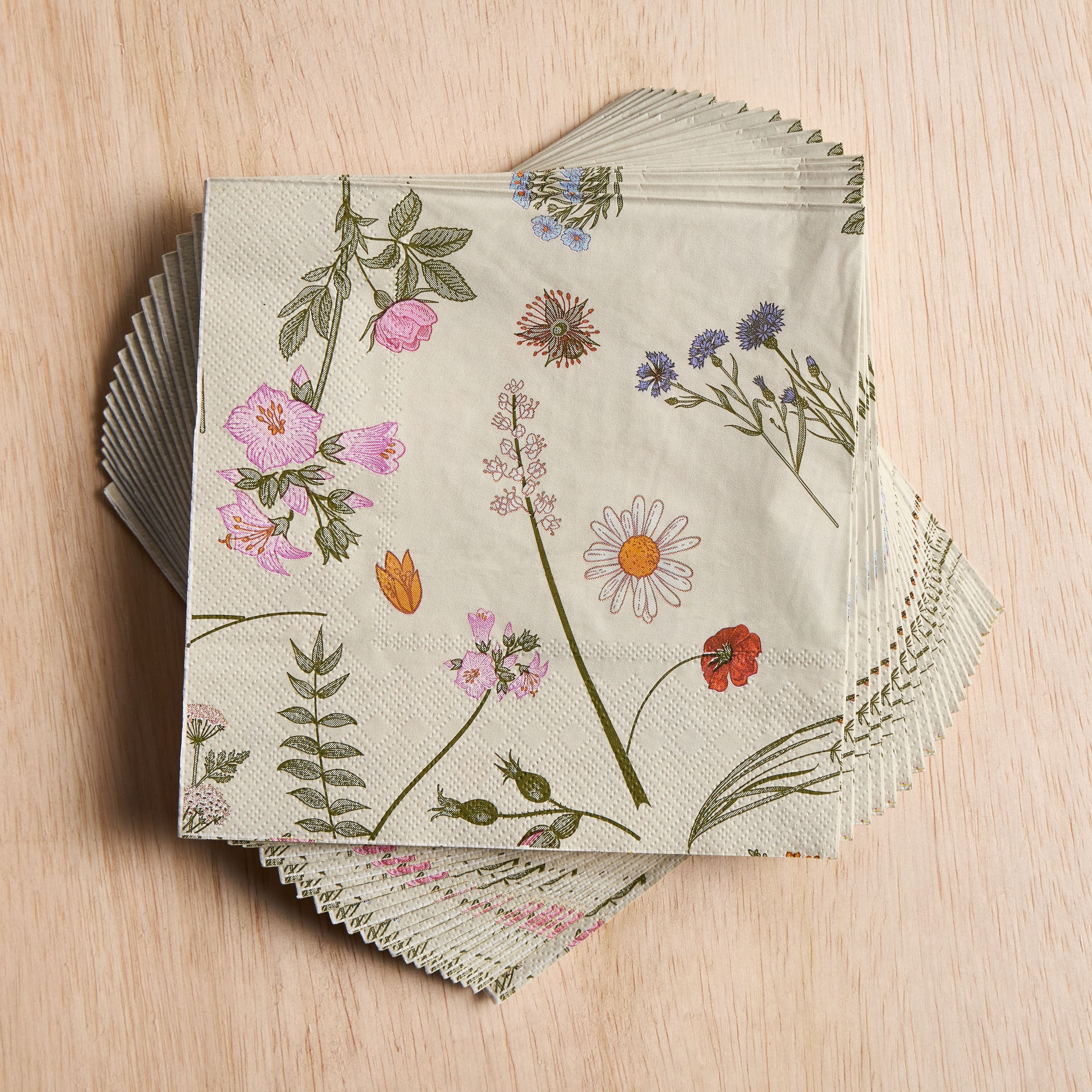 Garden Boho 30-Piece Paper Napkin Set - 33x33 cm-household-dining-tablelinen-napkinsandaccessories-image-1