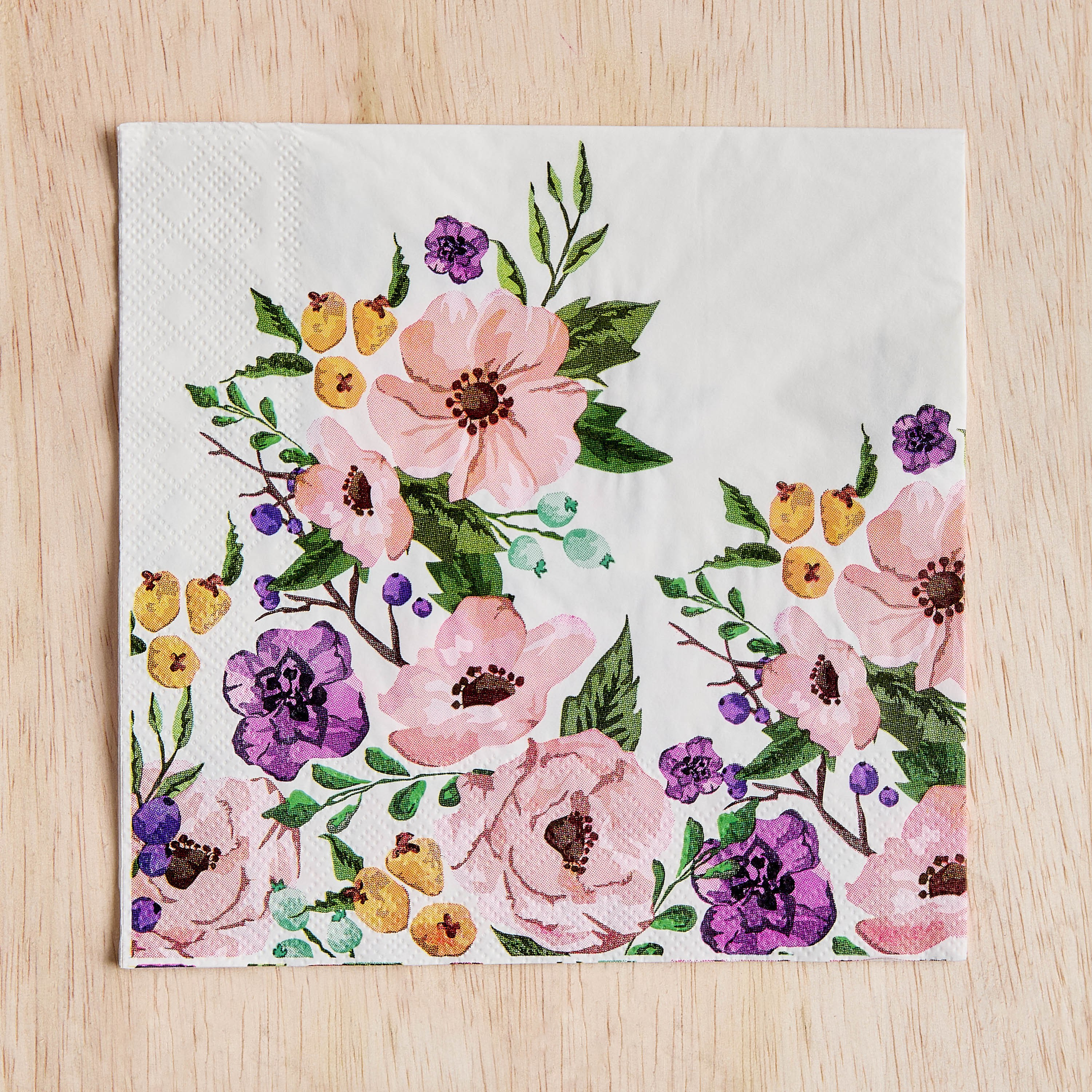 Bloomery 30-Piece Paper Napkin Set - 33x33 cm-household-dining-tablelinen-napkinsandaccessories-image-2