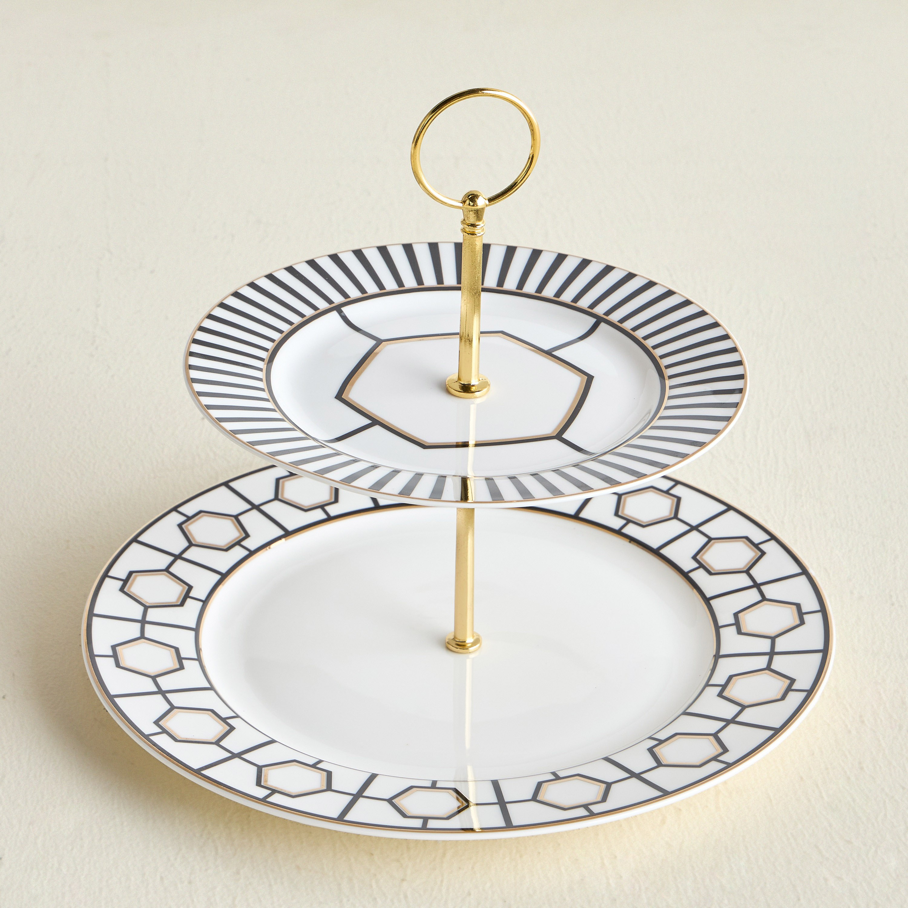 Thahab 2-Tier Cake Stand-household-dining-dinnerware-dinnerwarecollections-image-1