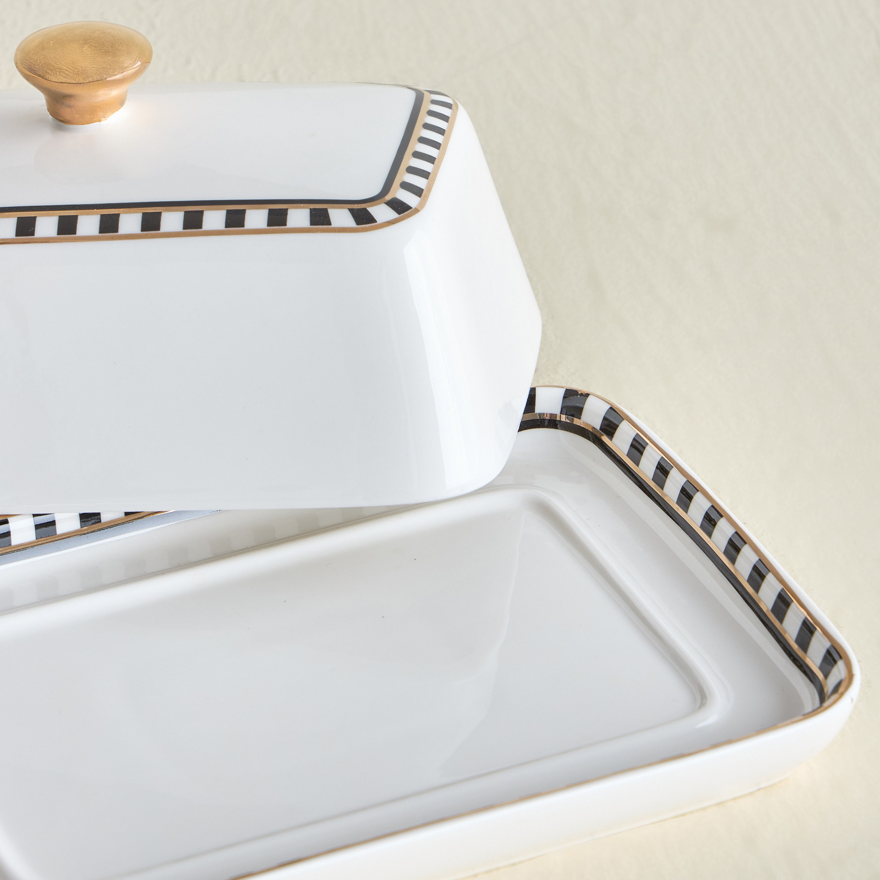 Thahab New Bone China Butter Dish-household-dining-dinnerware-dinnerwarecollections-image-3