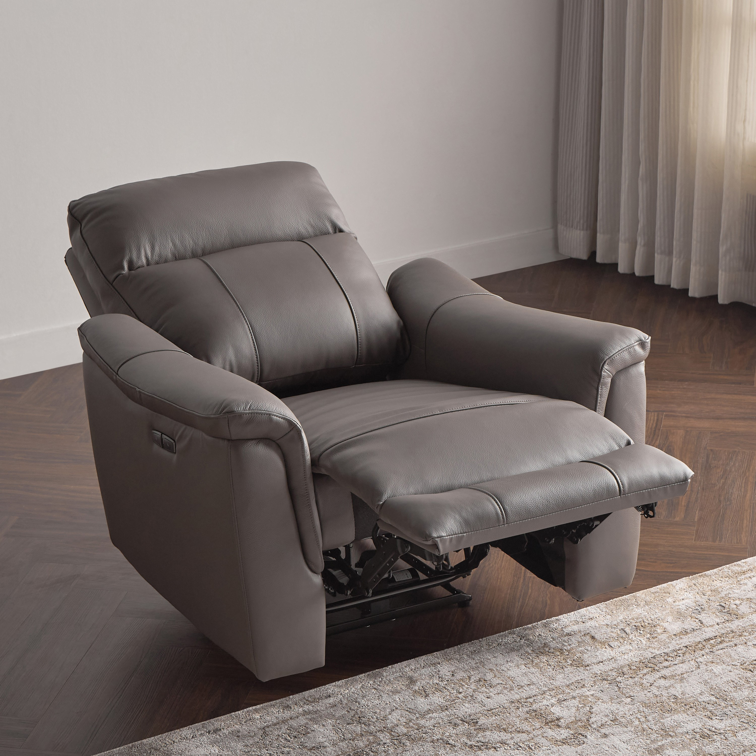 Leather power recliners near me sale