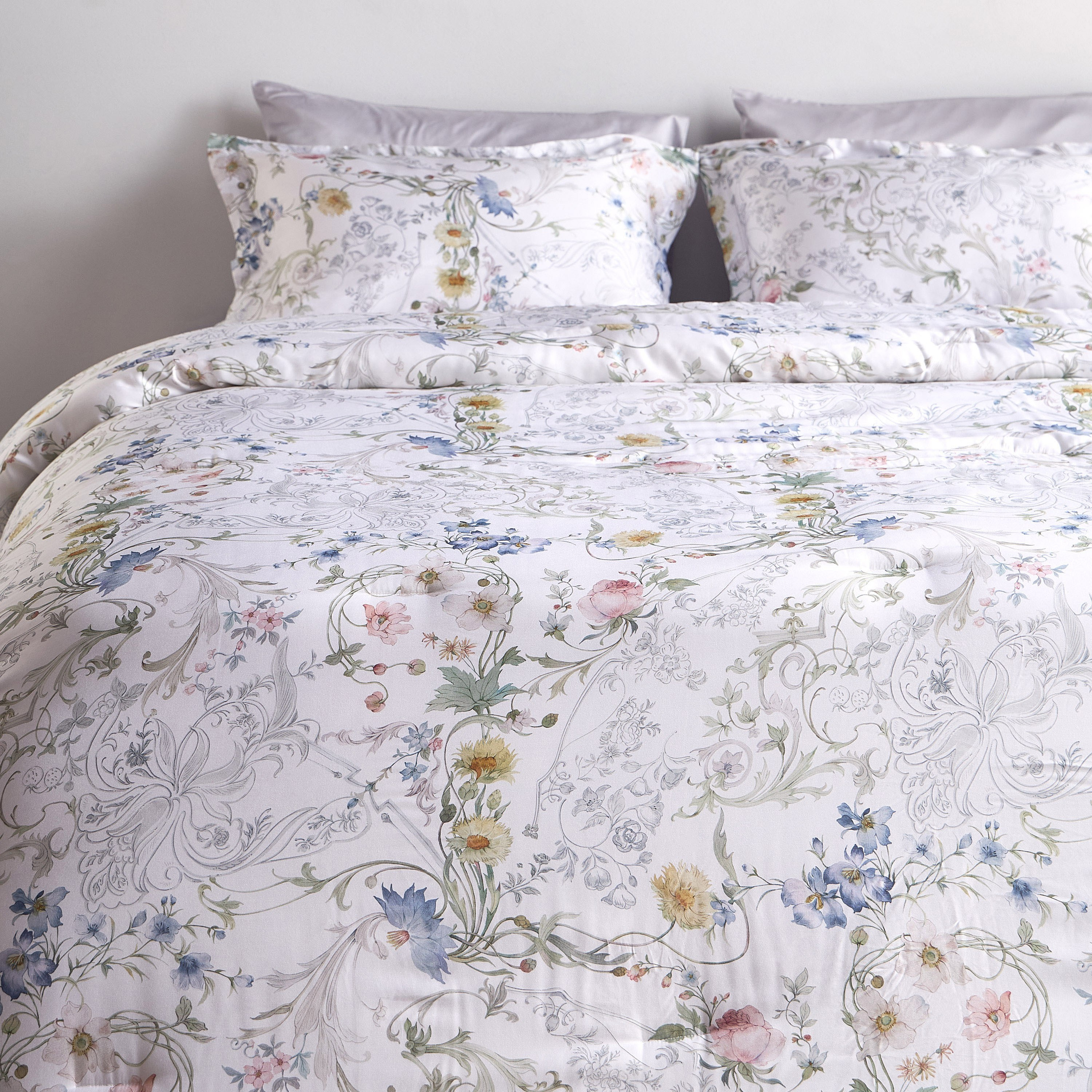 Blanche Tencel Printed 6-Piece Super King Comforter and Sheet Set - 240x260 cm-household-bedding-comfortersandbedspreads-bedinabag-image-3