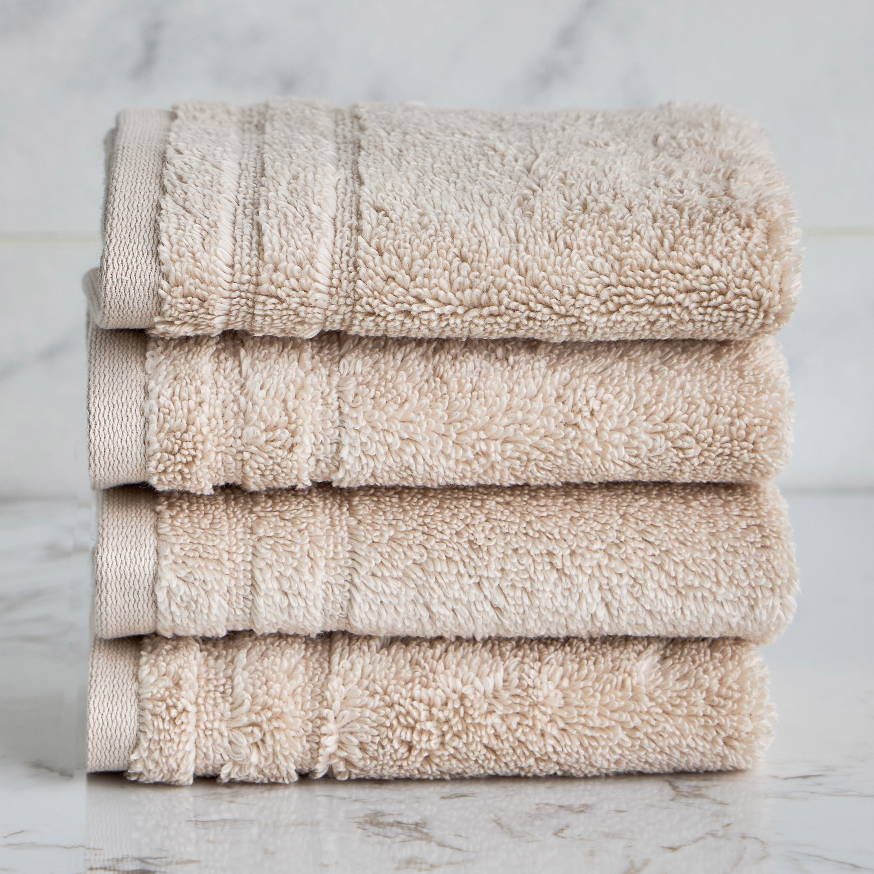 Egyptian 4-Piece 600 GSM Cotton Fingertip Towel Set - 30x30 cm-household-bathandlaundry-bathlinen-towels-image-1